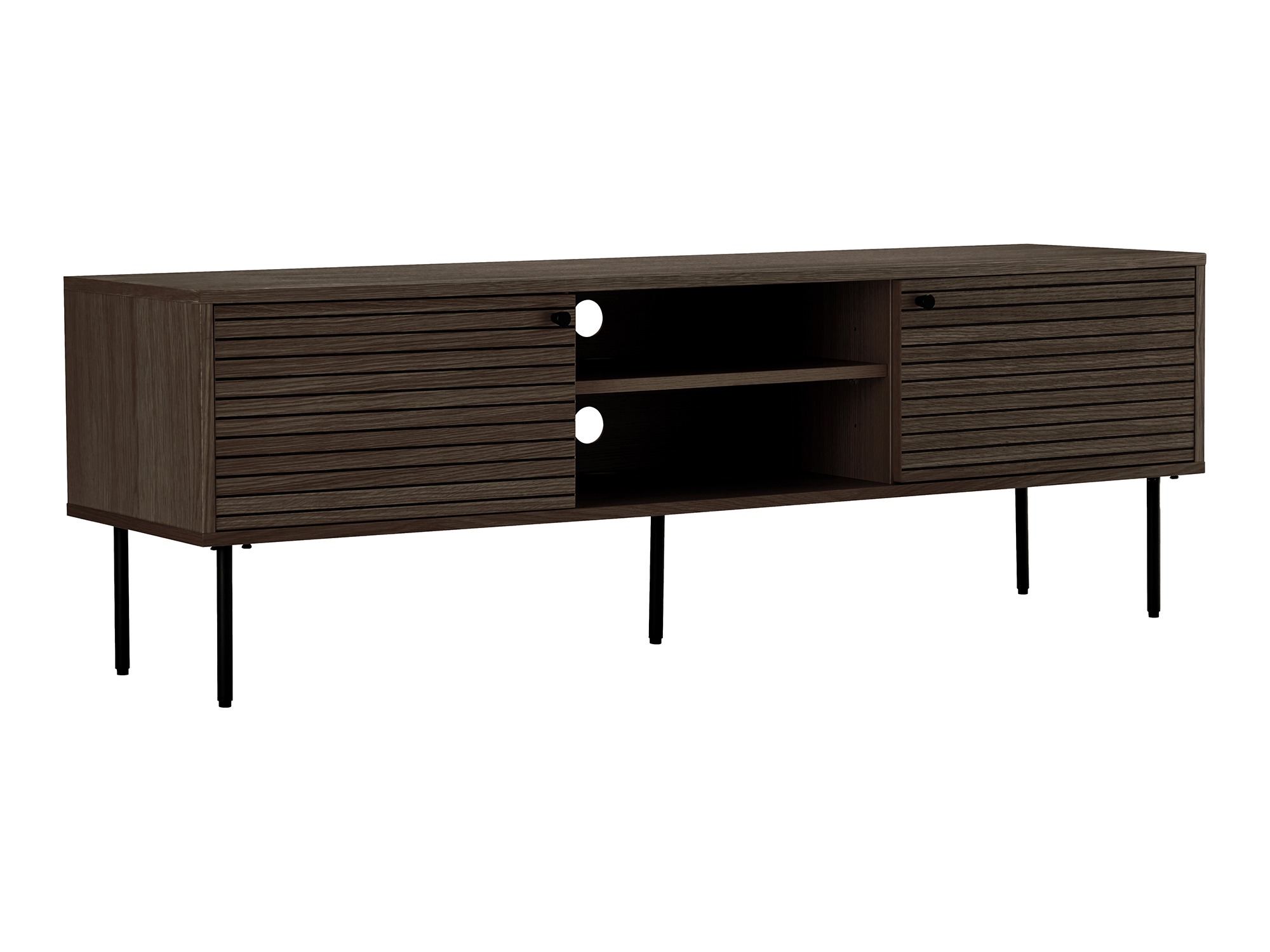 TV-állvány Elbelme 108 (Sötét tölgy)