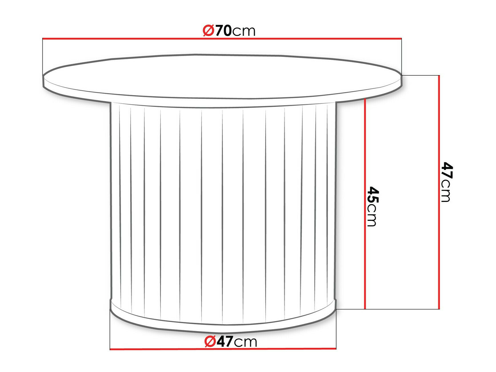 Dohányzóasztal SH10921