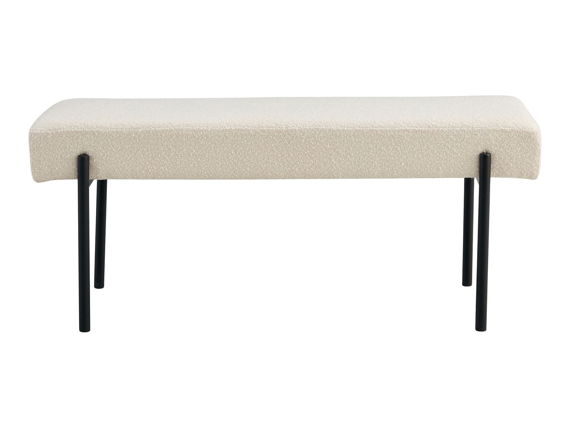 Kárpitozott pad Brea 140 (Fehér)
