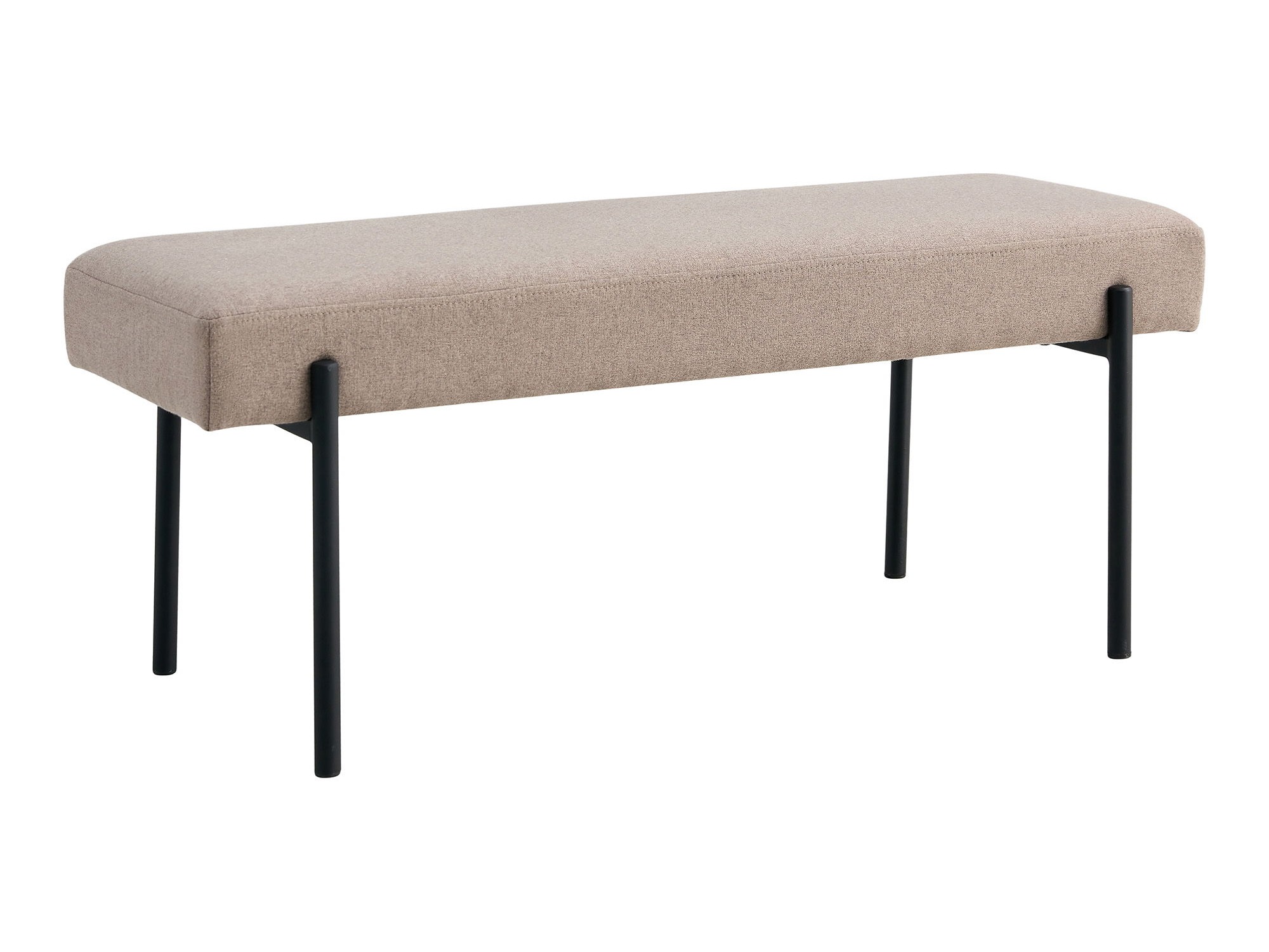 Kárpitozott pad Brea 140 (Világosbarna)