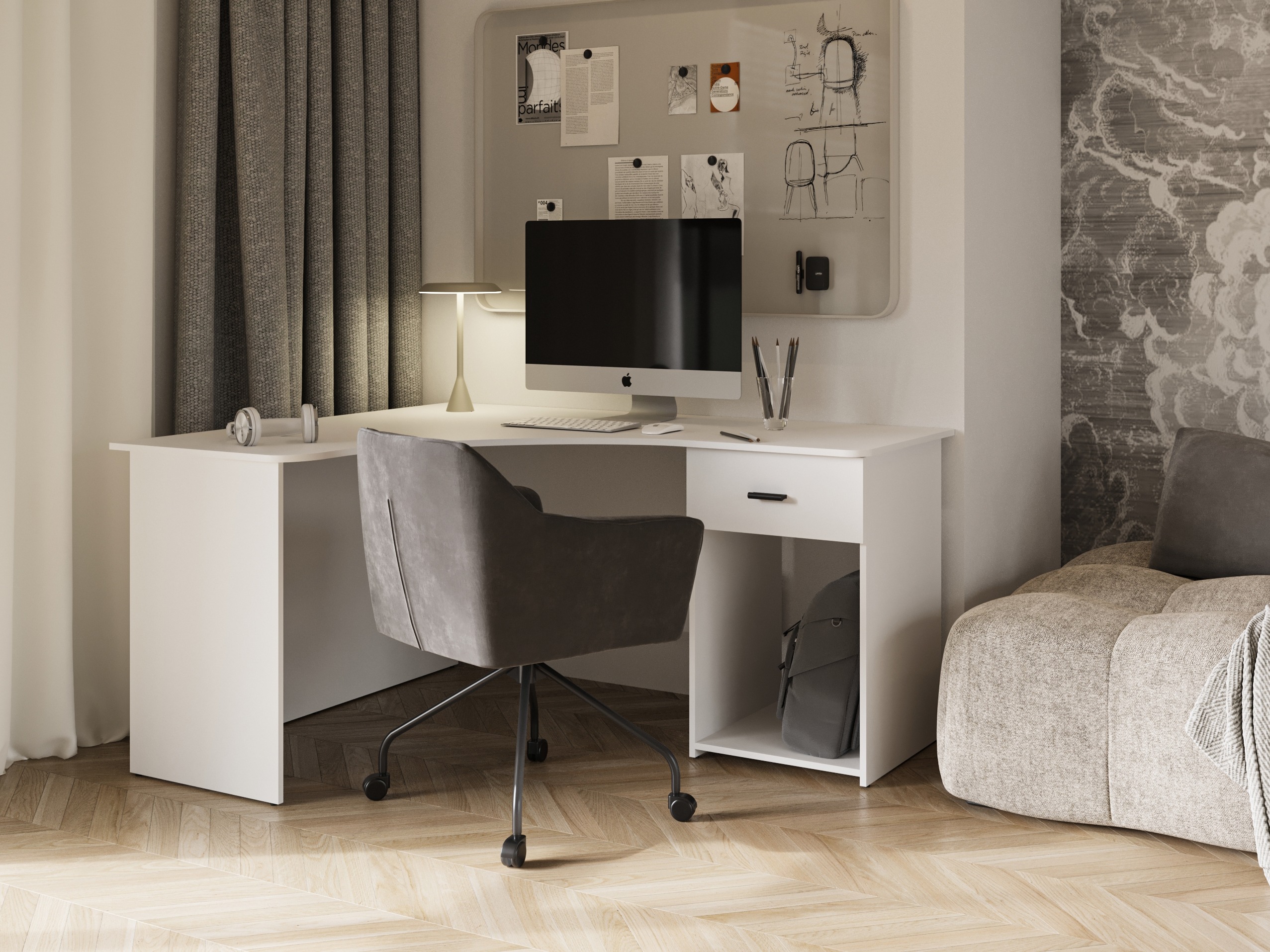 Sarok íróasztal SH10919