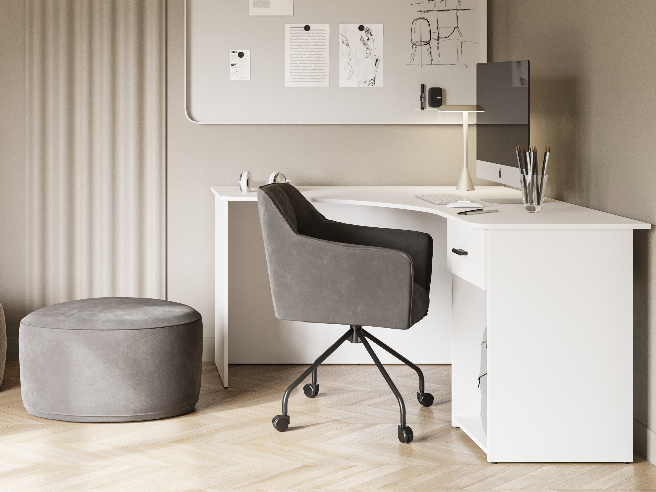 Sarok íróasztal SH10919