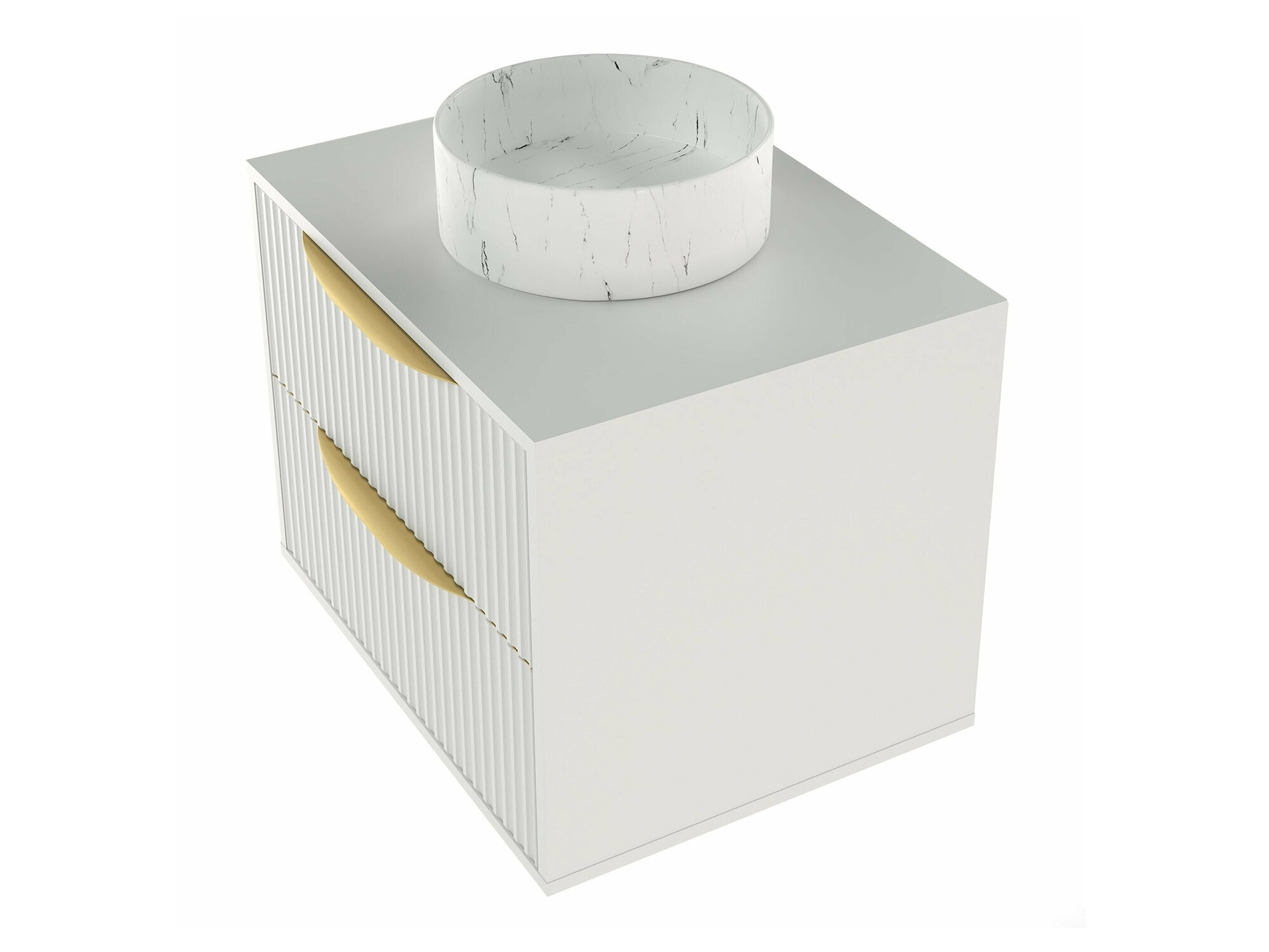 Fali szekrény mosdónak SH10939 sérült csomagolással