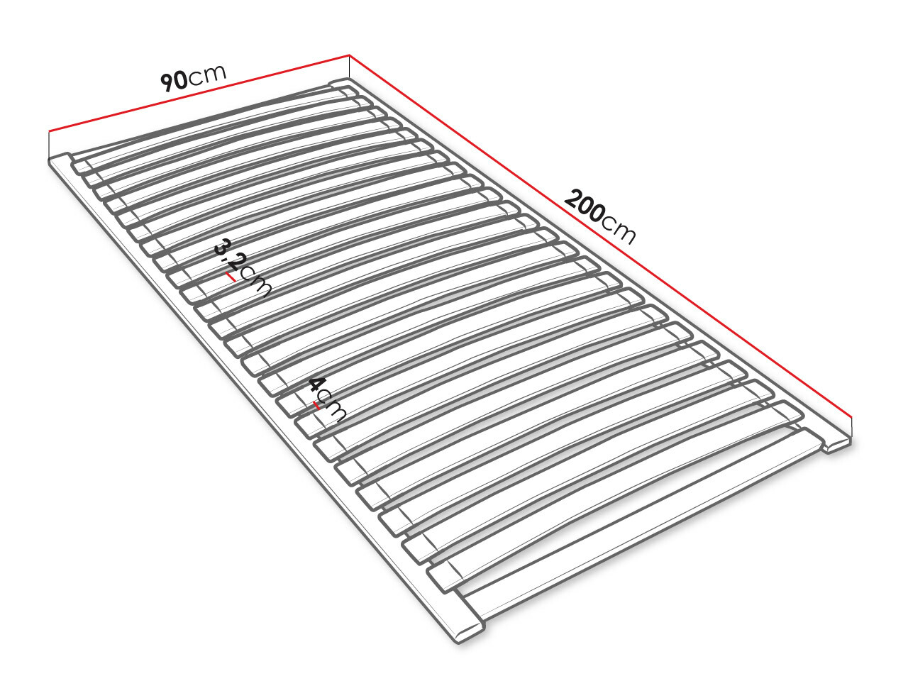 Ágyrács Dayton 118