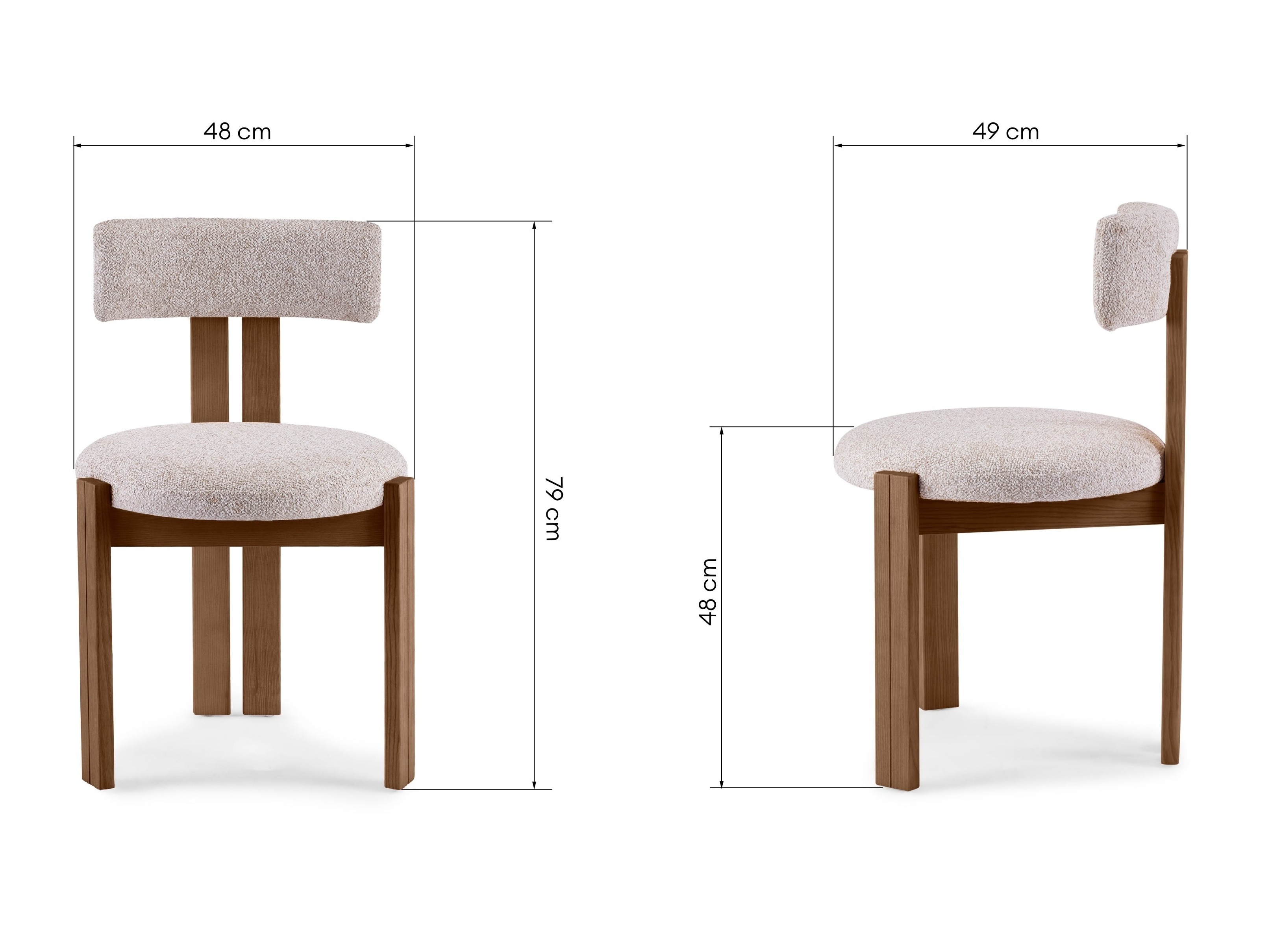 Szék Burleson 547 (Bézs + Barna)