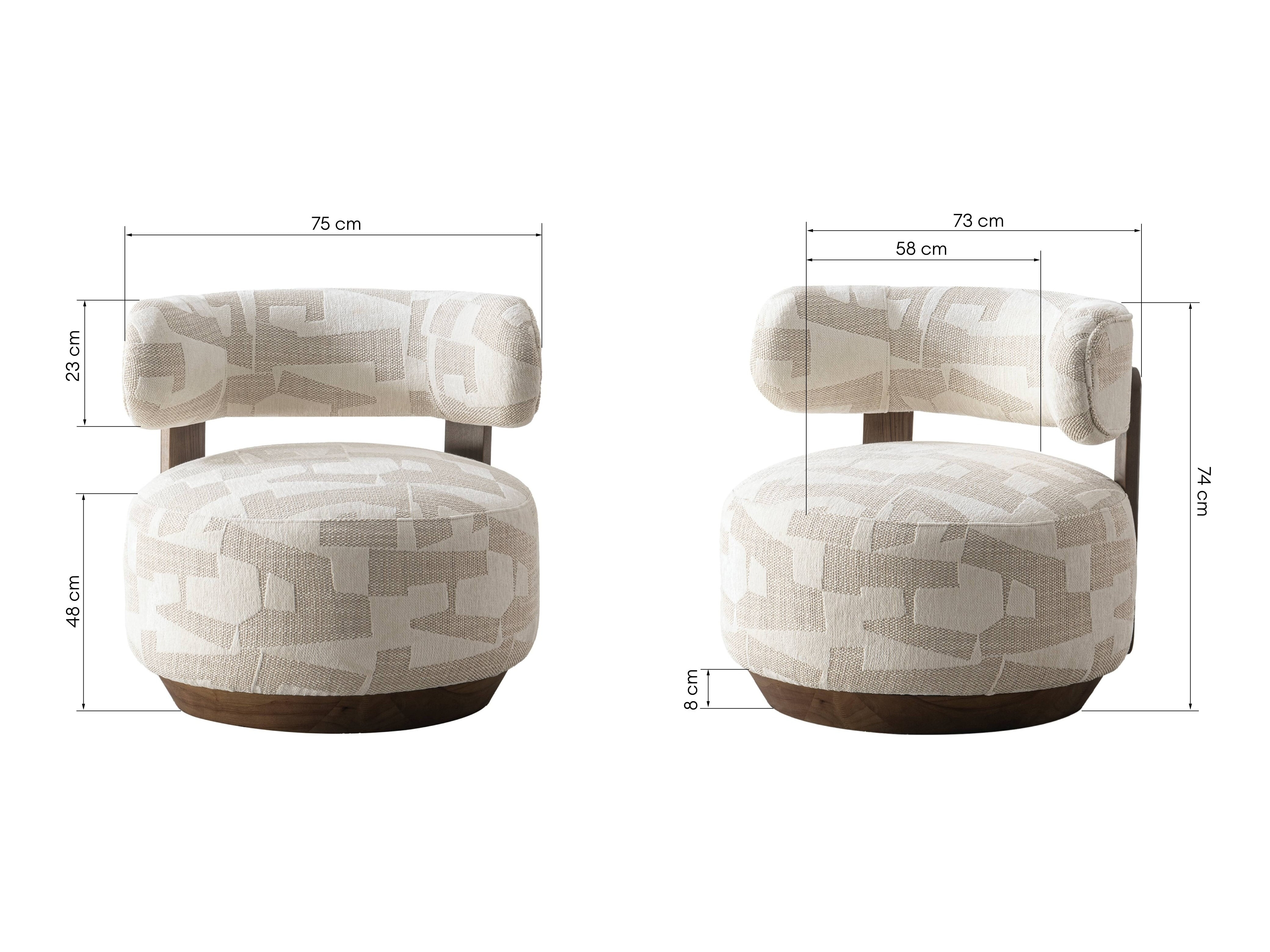 Fotel Burleson 555 (Krém + Bézs)