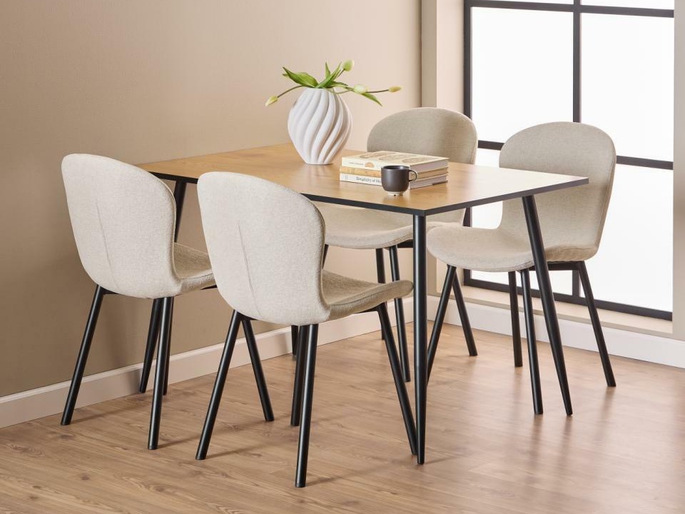 Asztal Norsica 289 (Vad tölgy + Fekete)