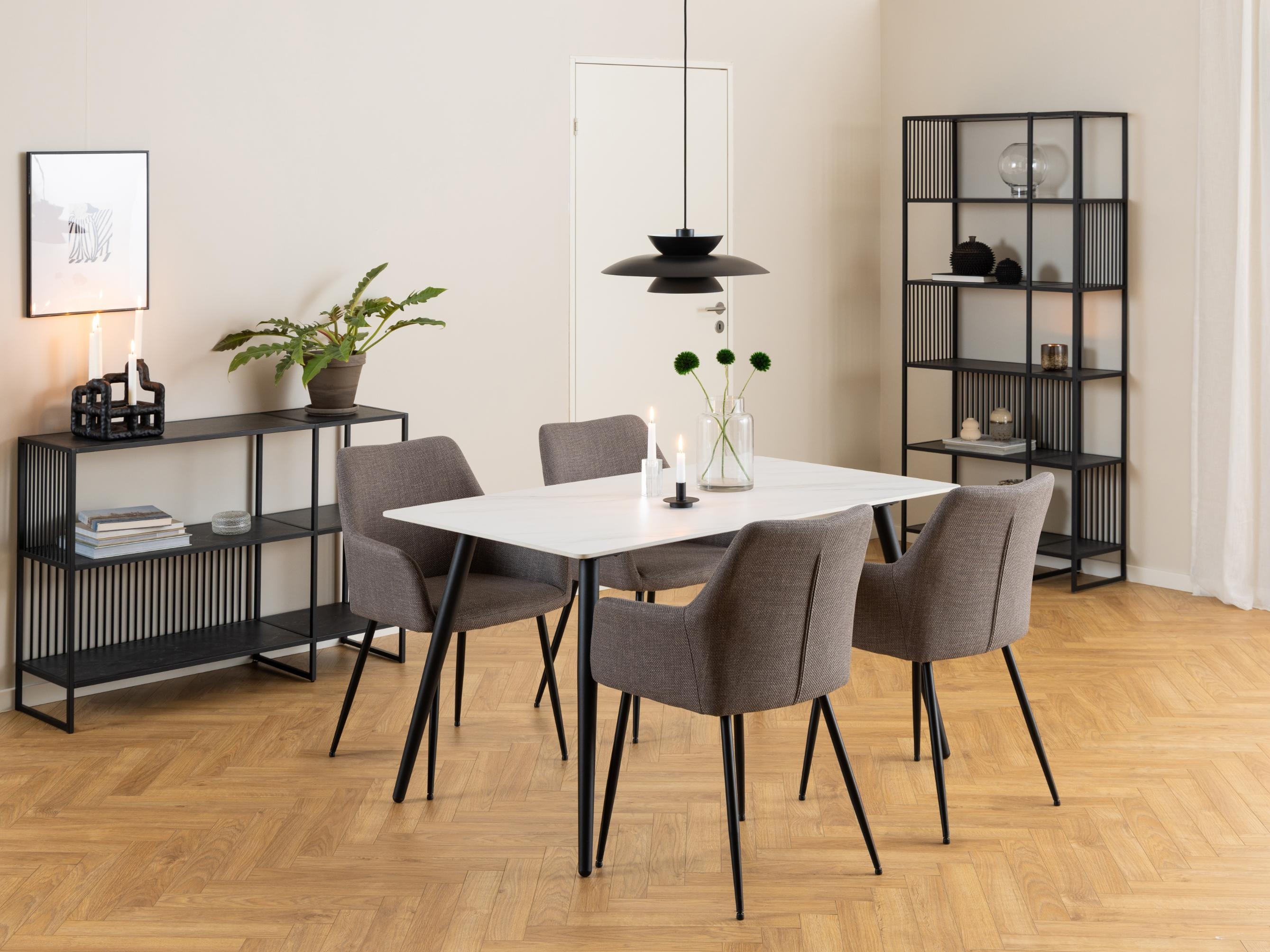 Asztal Norsica 588 (Fehér márvány)