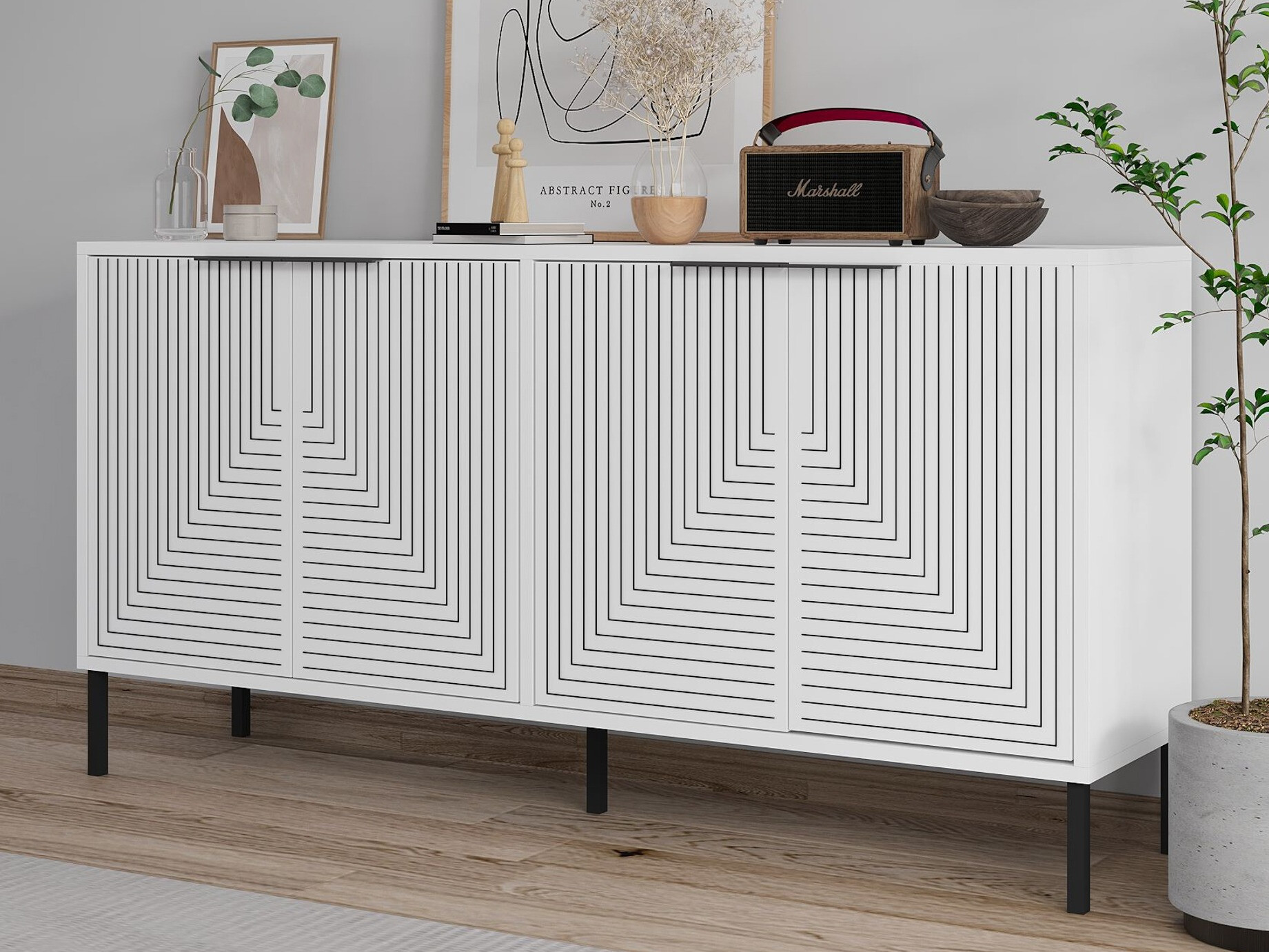 Szekrény Kailua 2704 (Fehér)