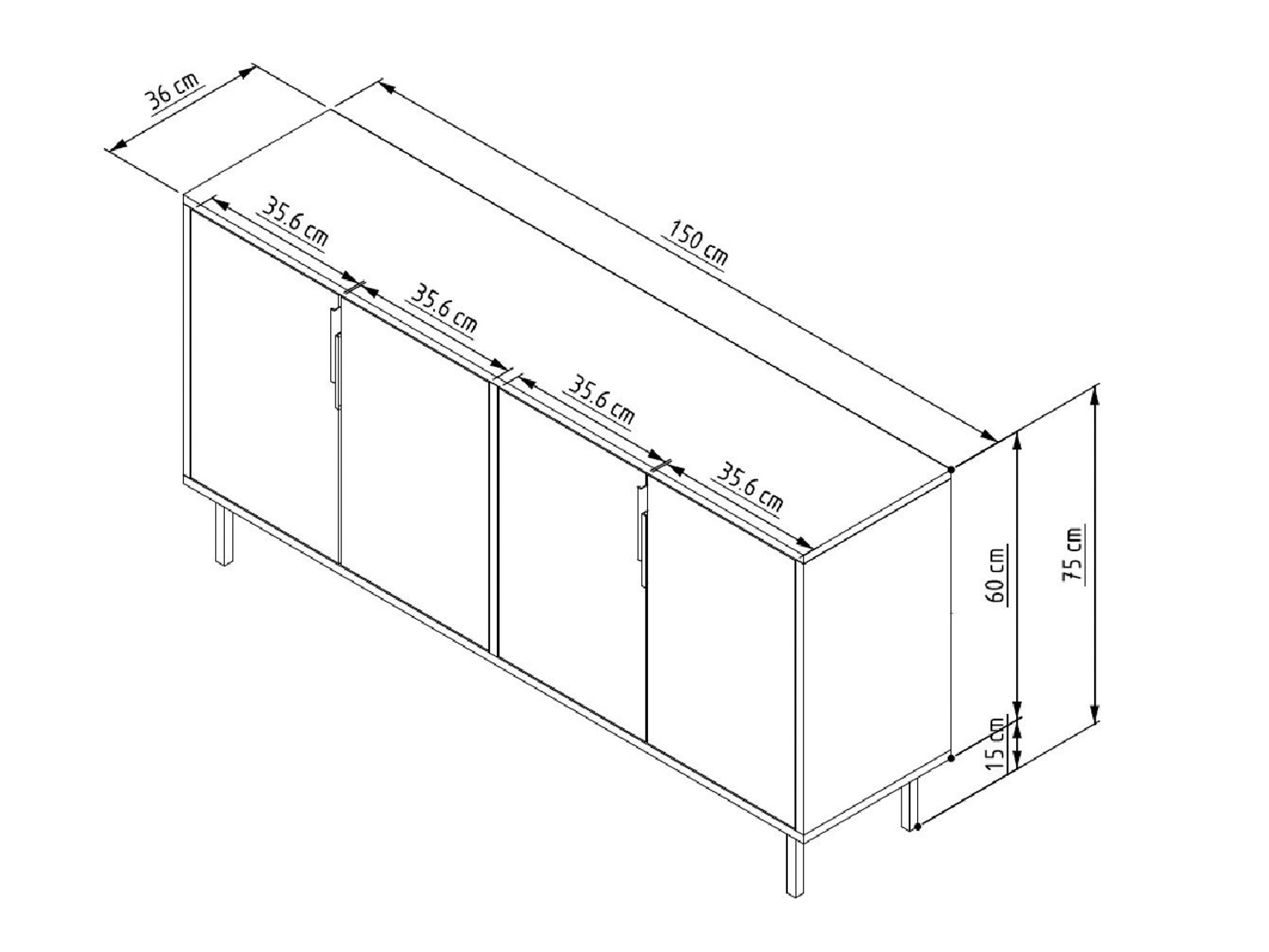 Szekrény Kailua 2705