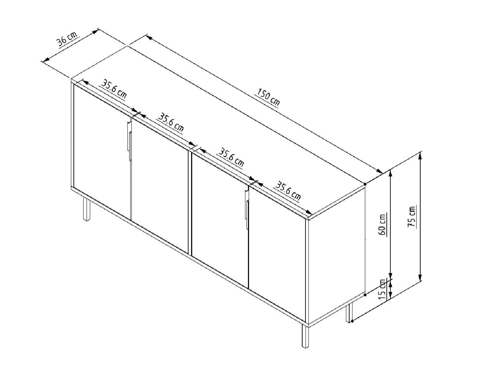 Szekrény Kailua 2706