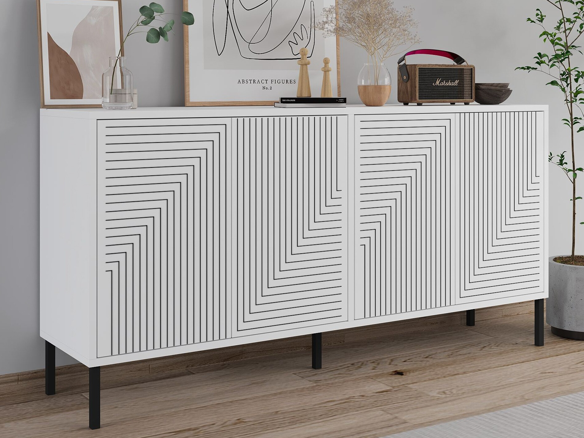 Szekrény Kailua 2707 (Fehér)