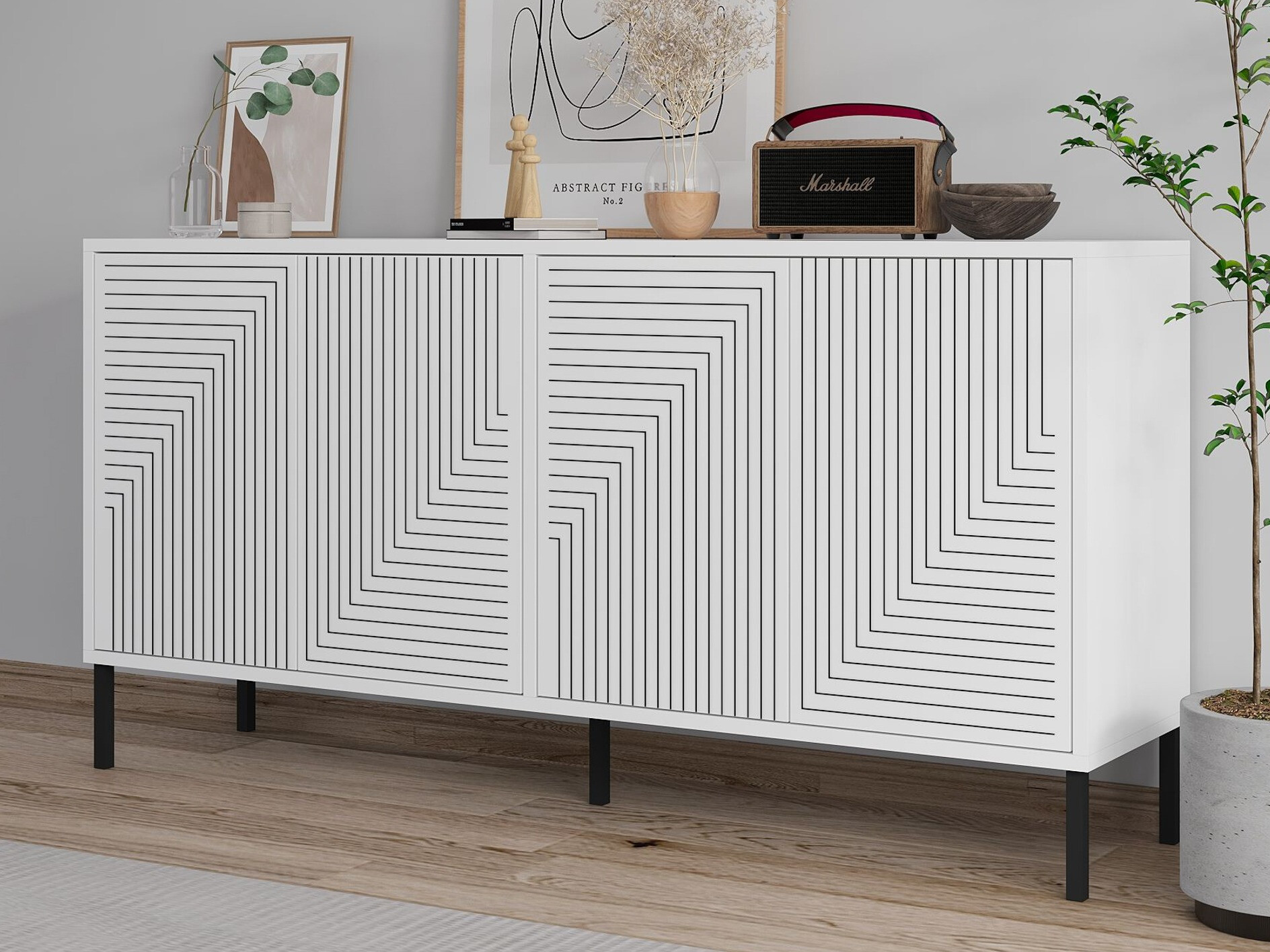 Szekrény Kailua 2707 (Fehér)