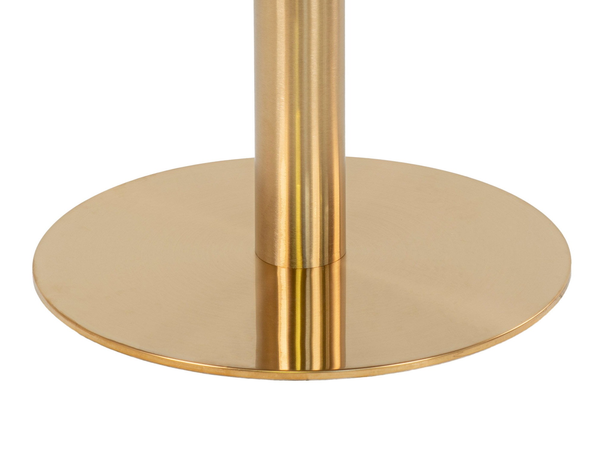 Dohányzóasztal Elbelia 100 (Aranysárga + Fehér márvány)