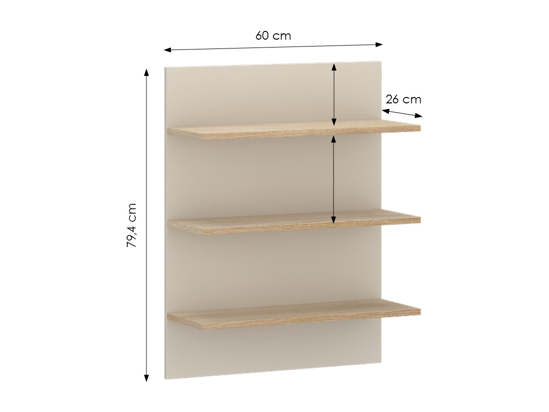 Fali polc Ontario 223