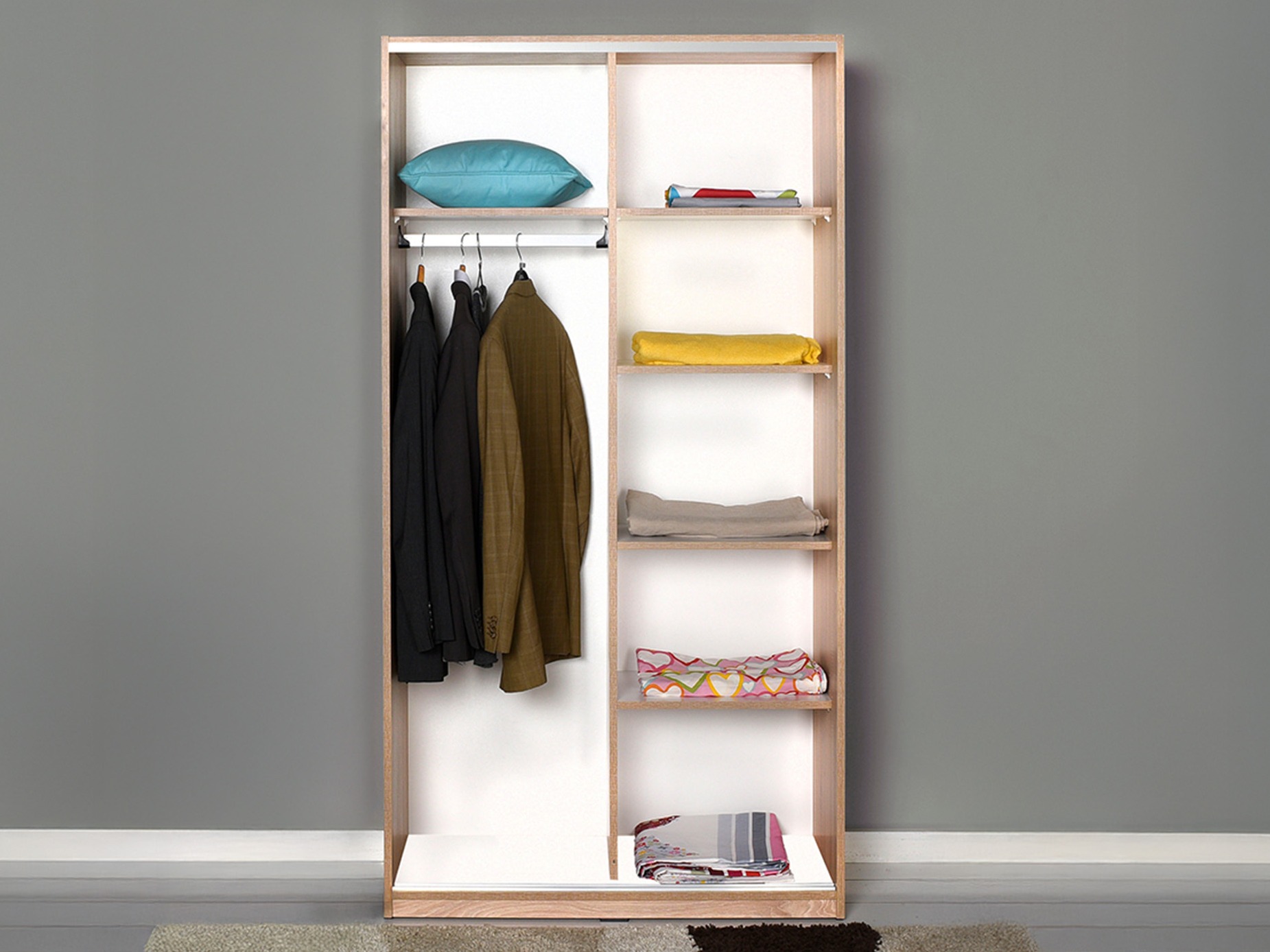 Gardróbszekrény Kailua 2708 (Sonoma tölgy)