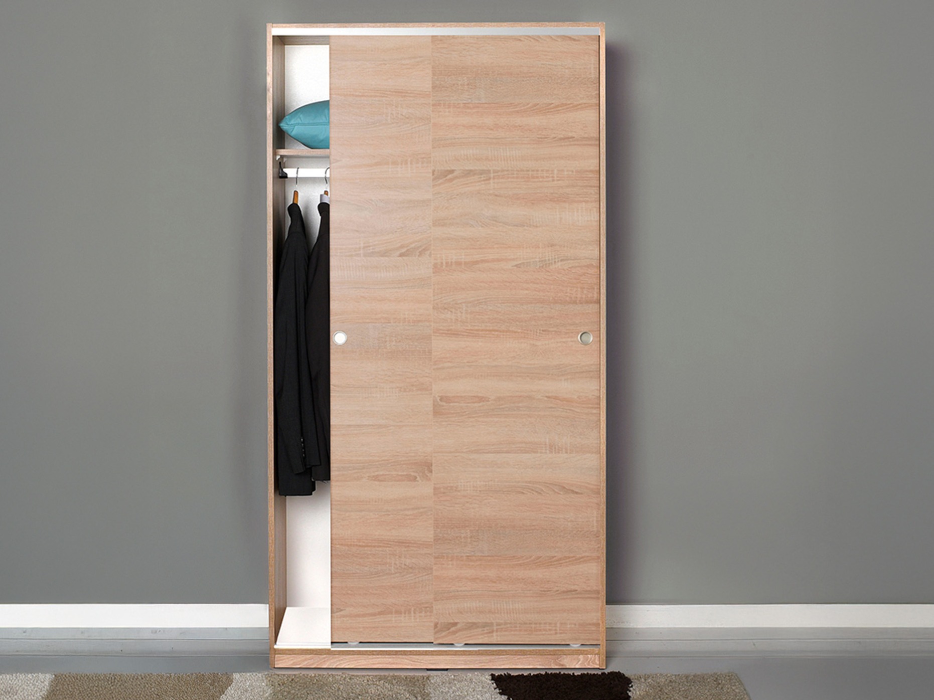 Gardróbszekrény Kailua 2708 (Sonoma tölgy)