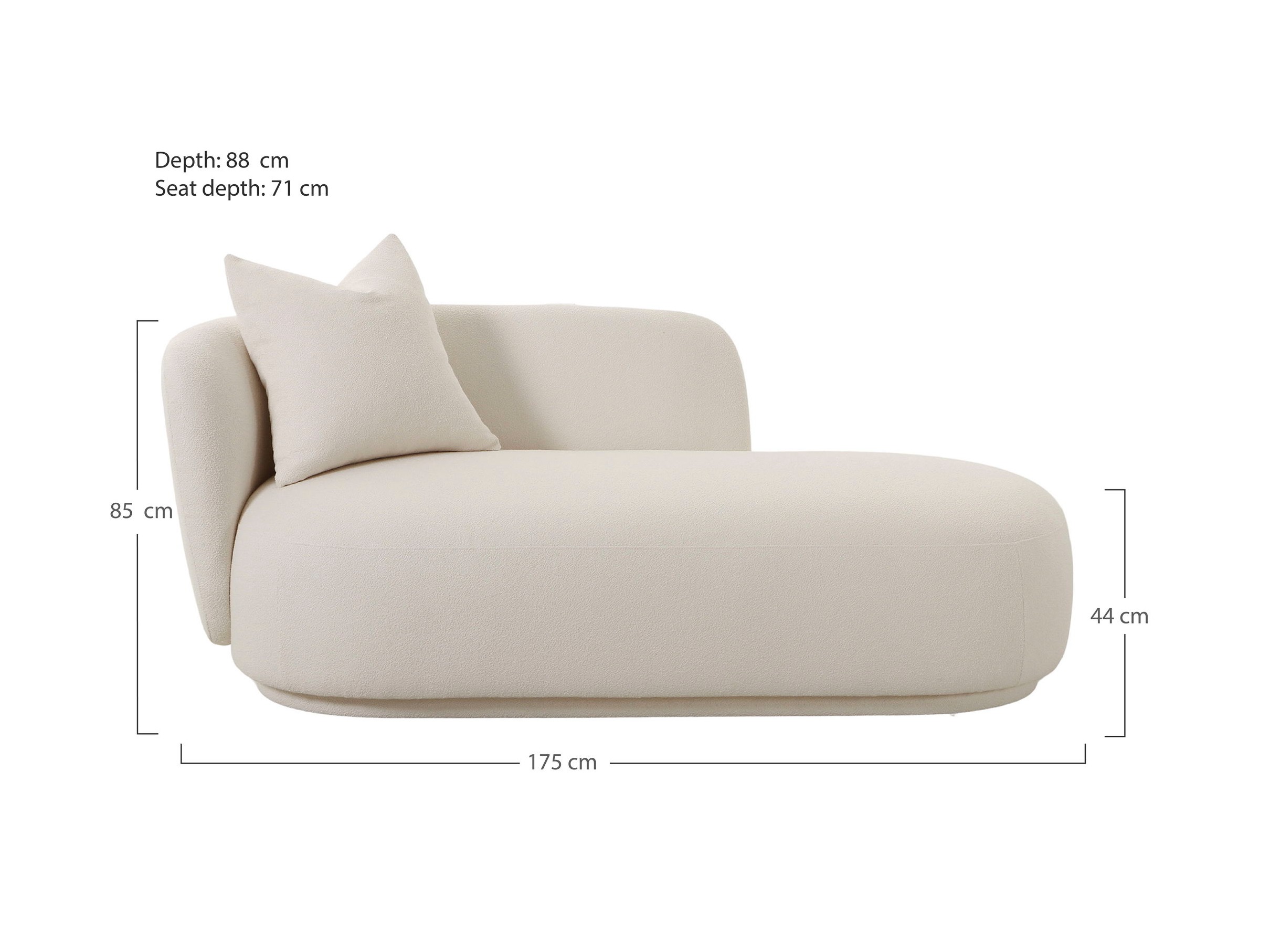 Heverő Brea 199 (Világos bézs)