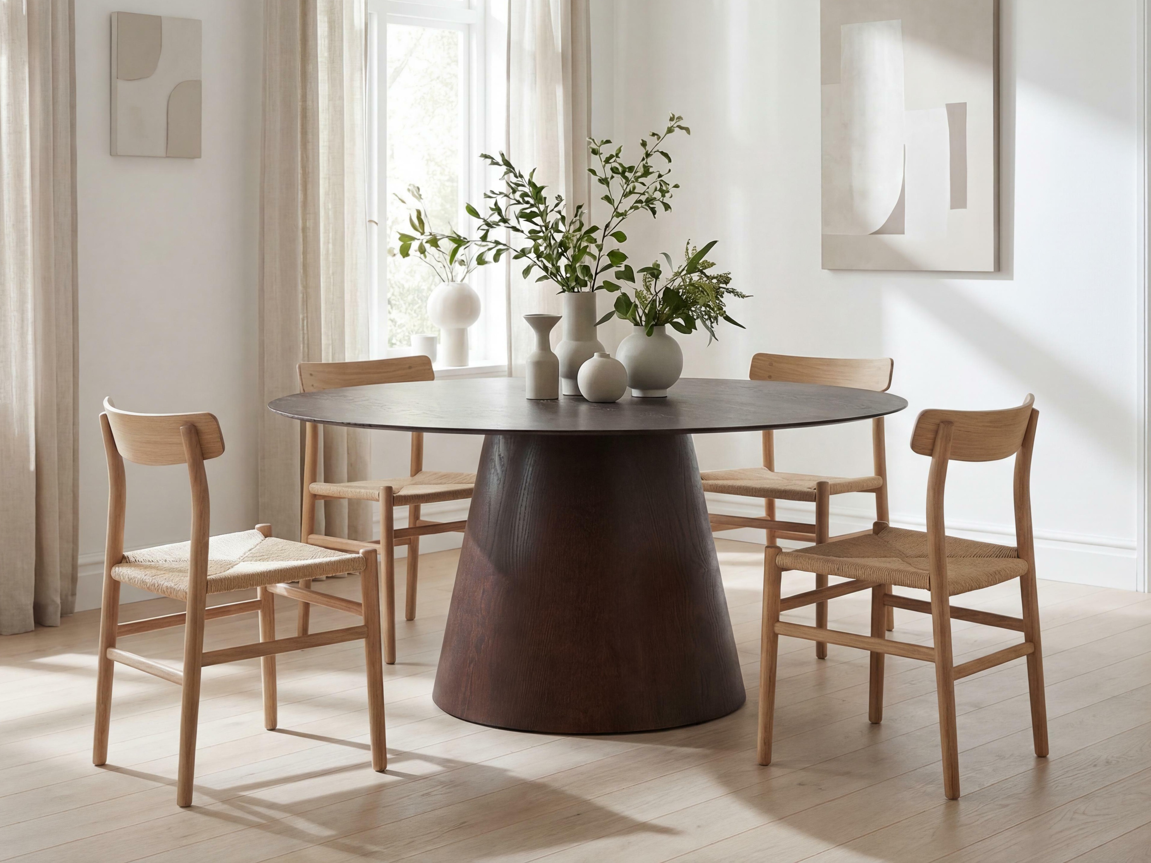 Asztal Brea 206 (Sötét tölgy)