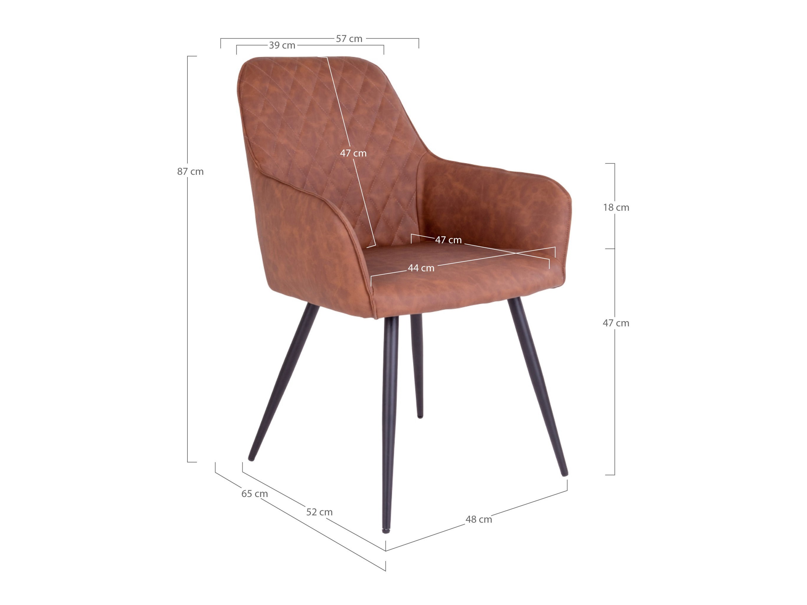 Szék Brea 213 (Barna)