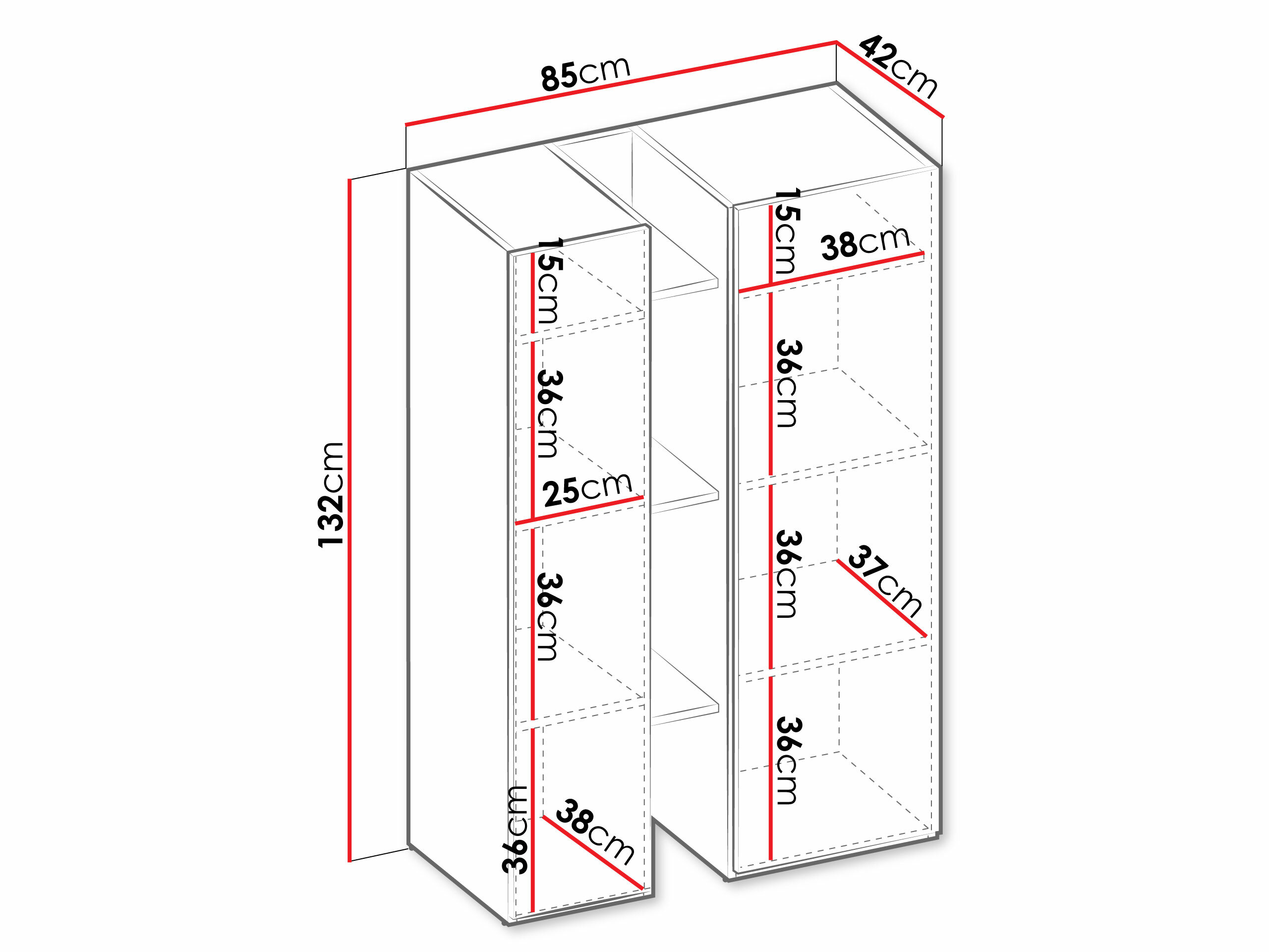 Szekrény Tivseva 103