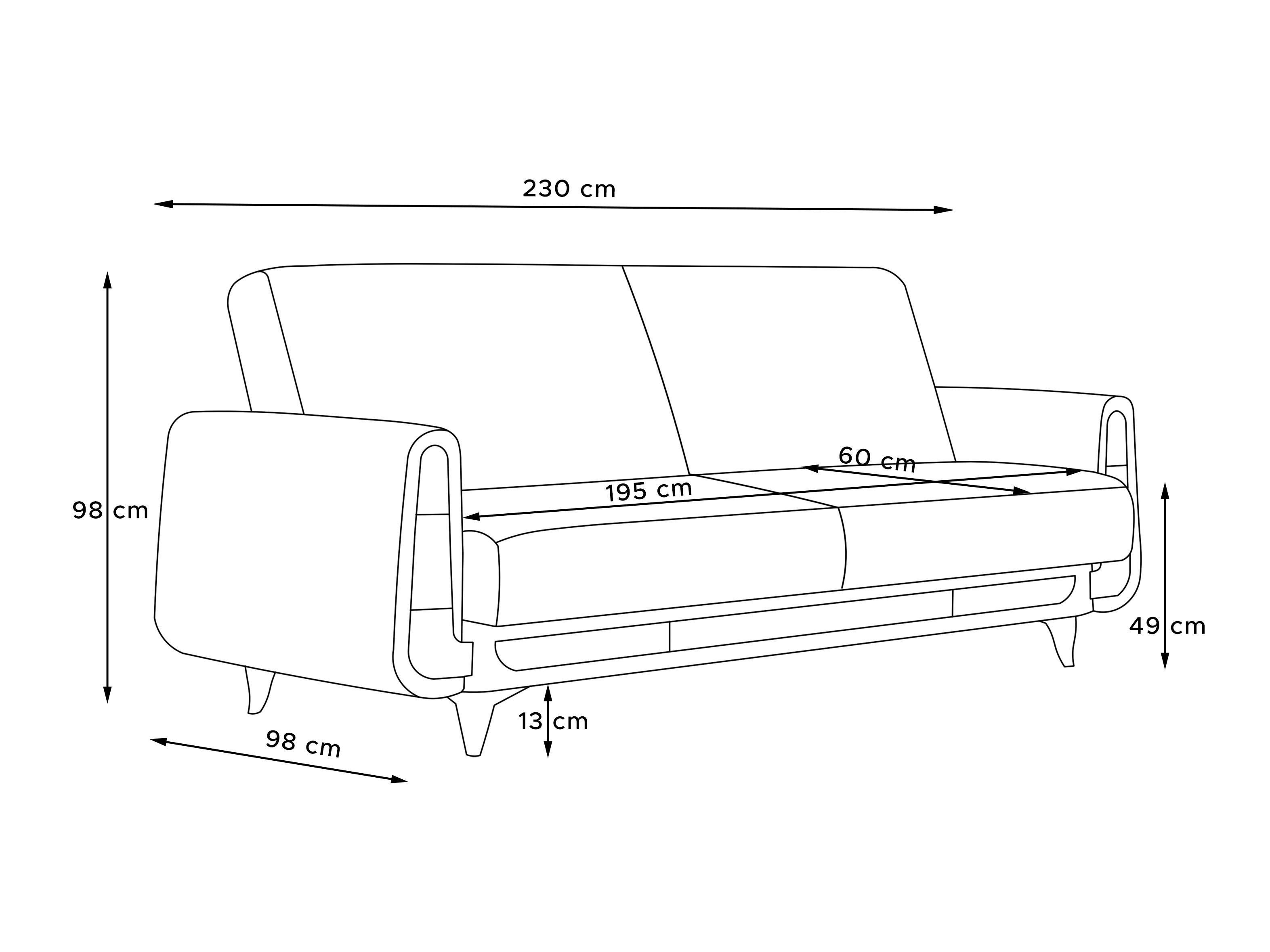 Kanapéágy Temecula 111 (Nemw or Never 06)
