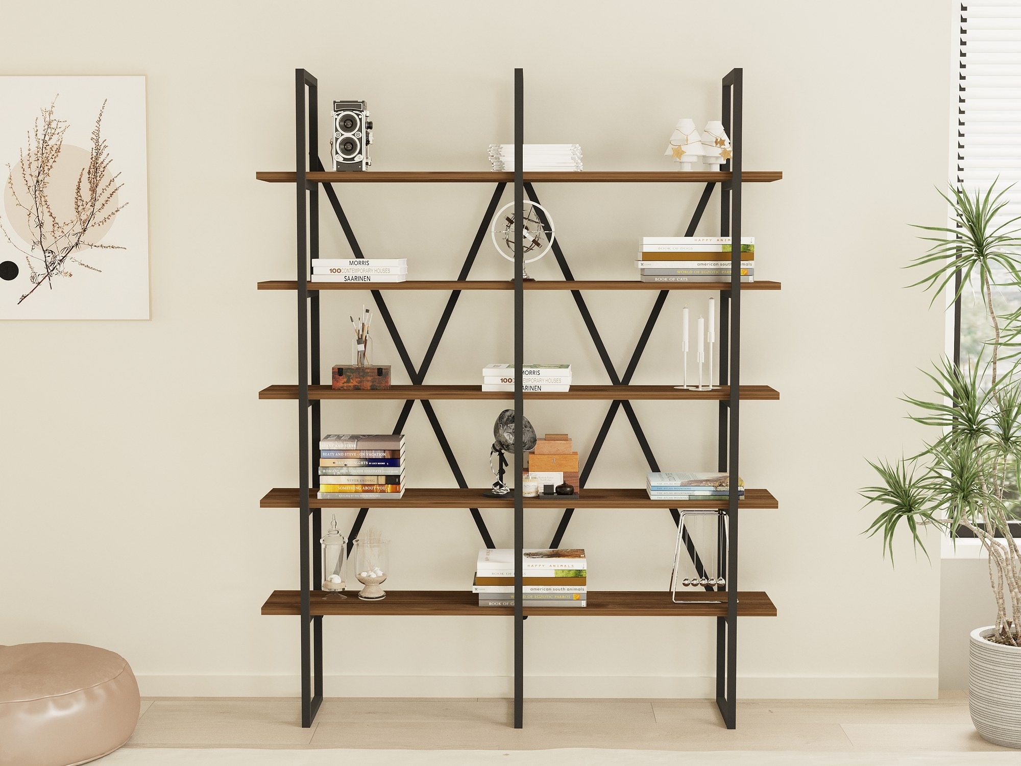 Könyvespolc Kailua 2720