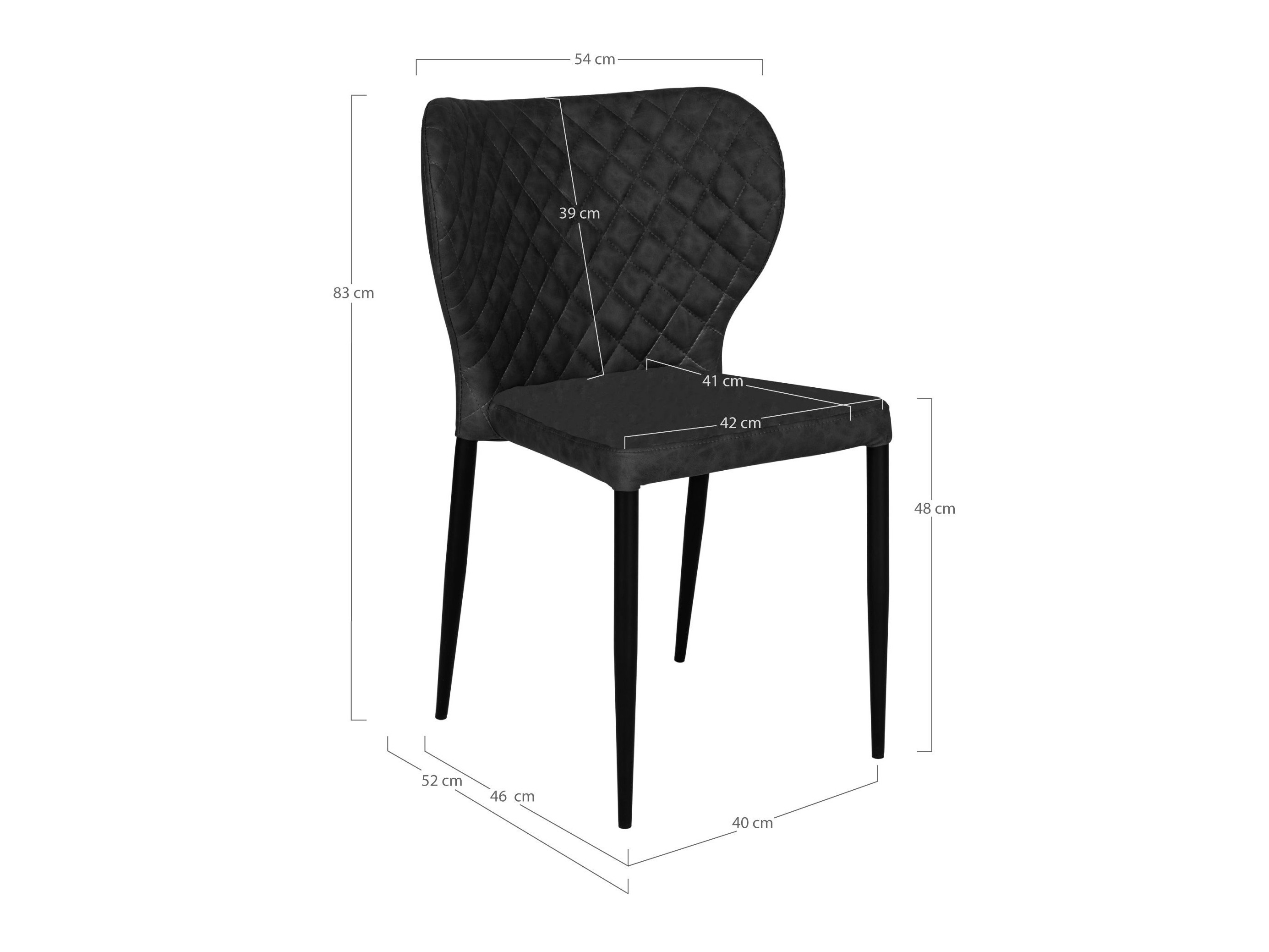 Szék Brea 228 (Fekete)