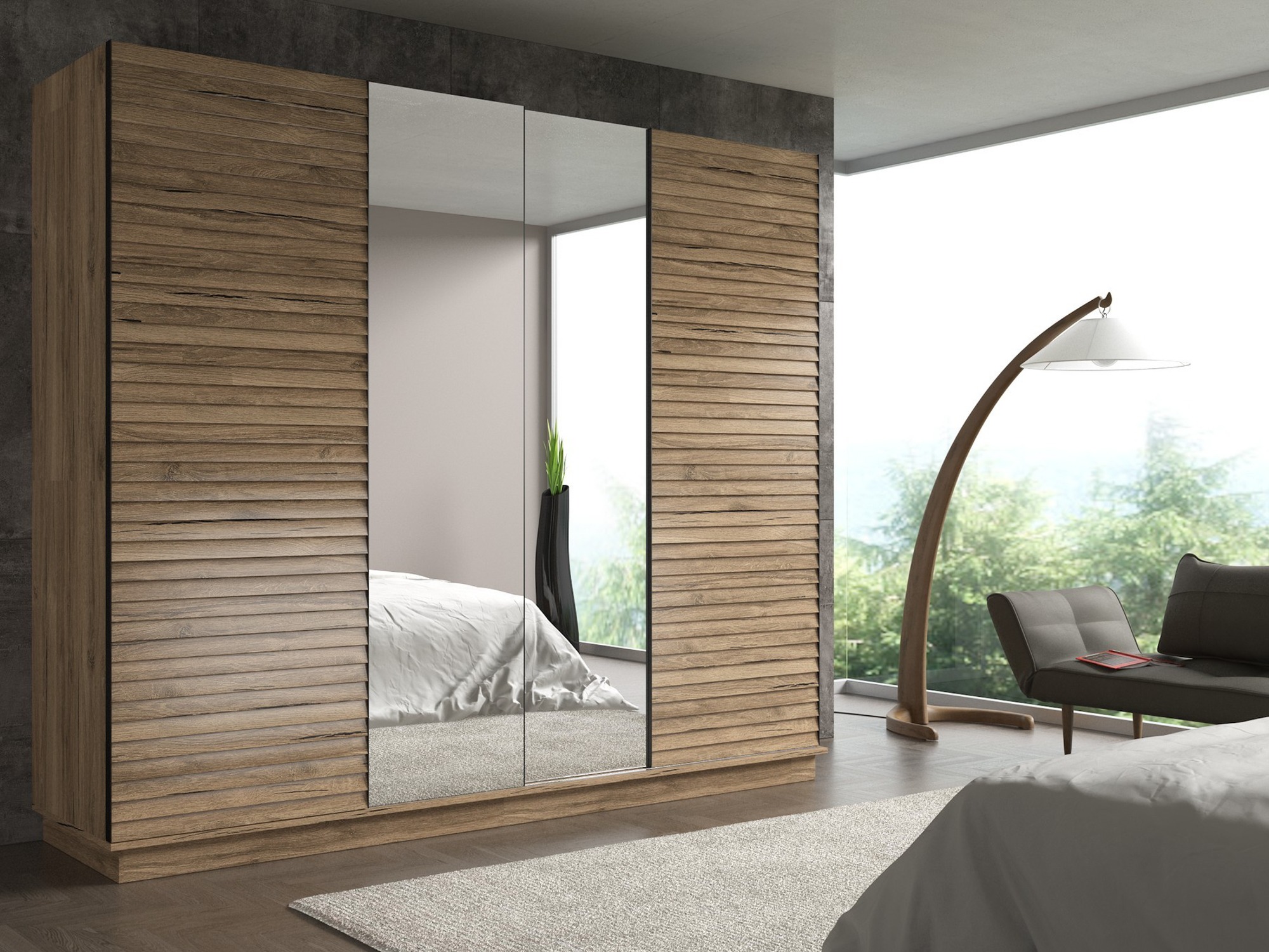 Gardróbszekrény Nolfene 100