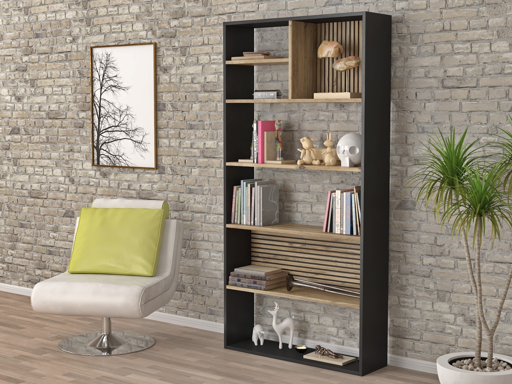 Könyvespolc Ciraviu 102