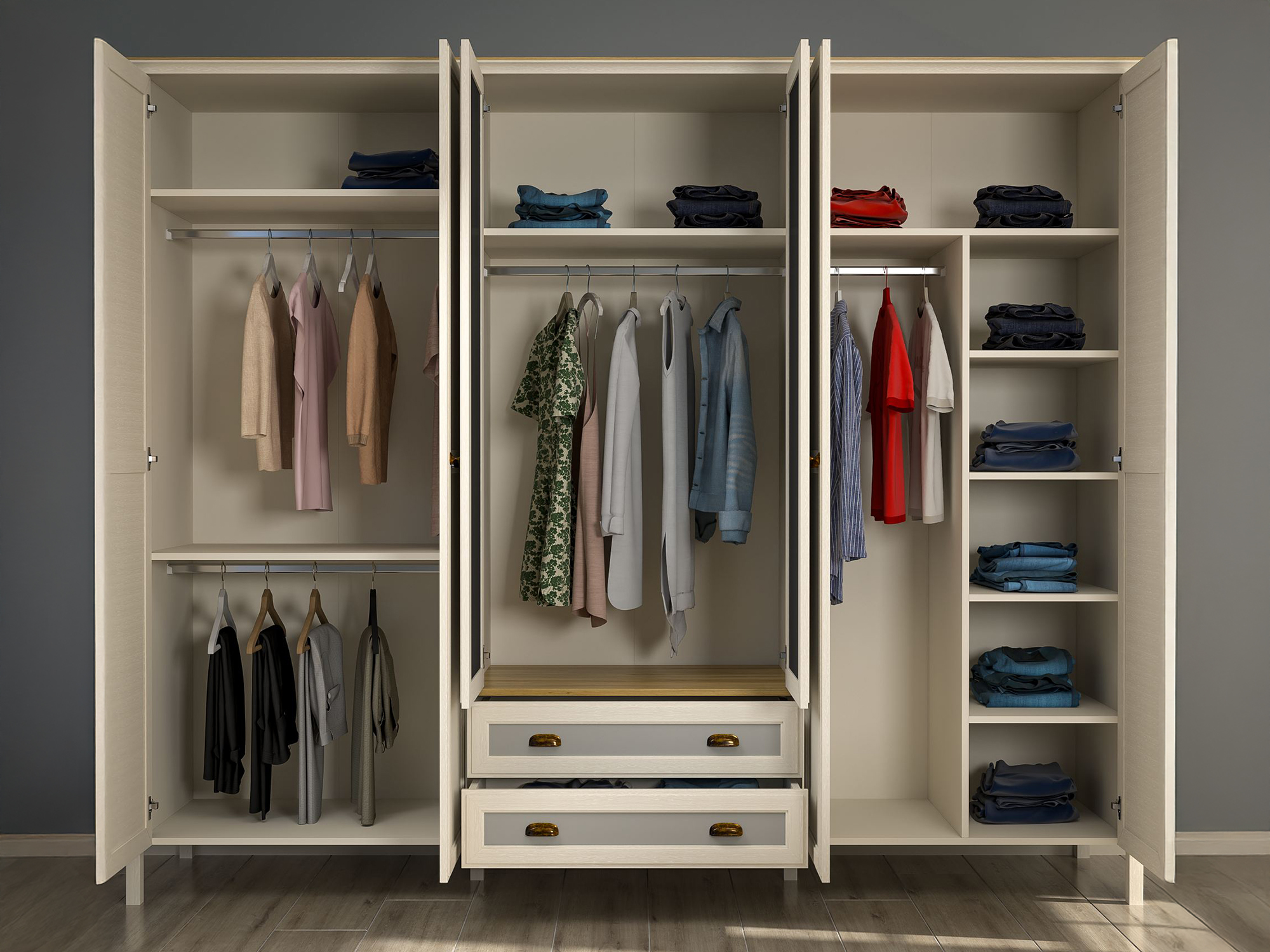 Gardróbszekrény Melvero 104