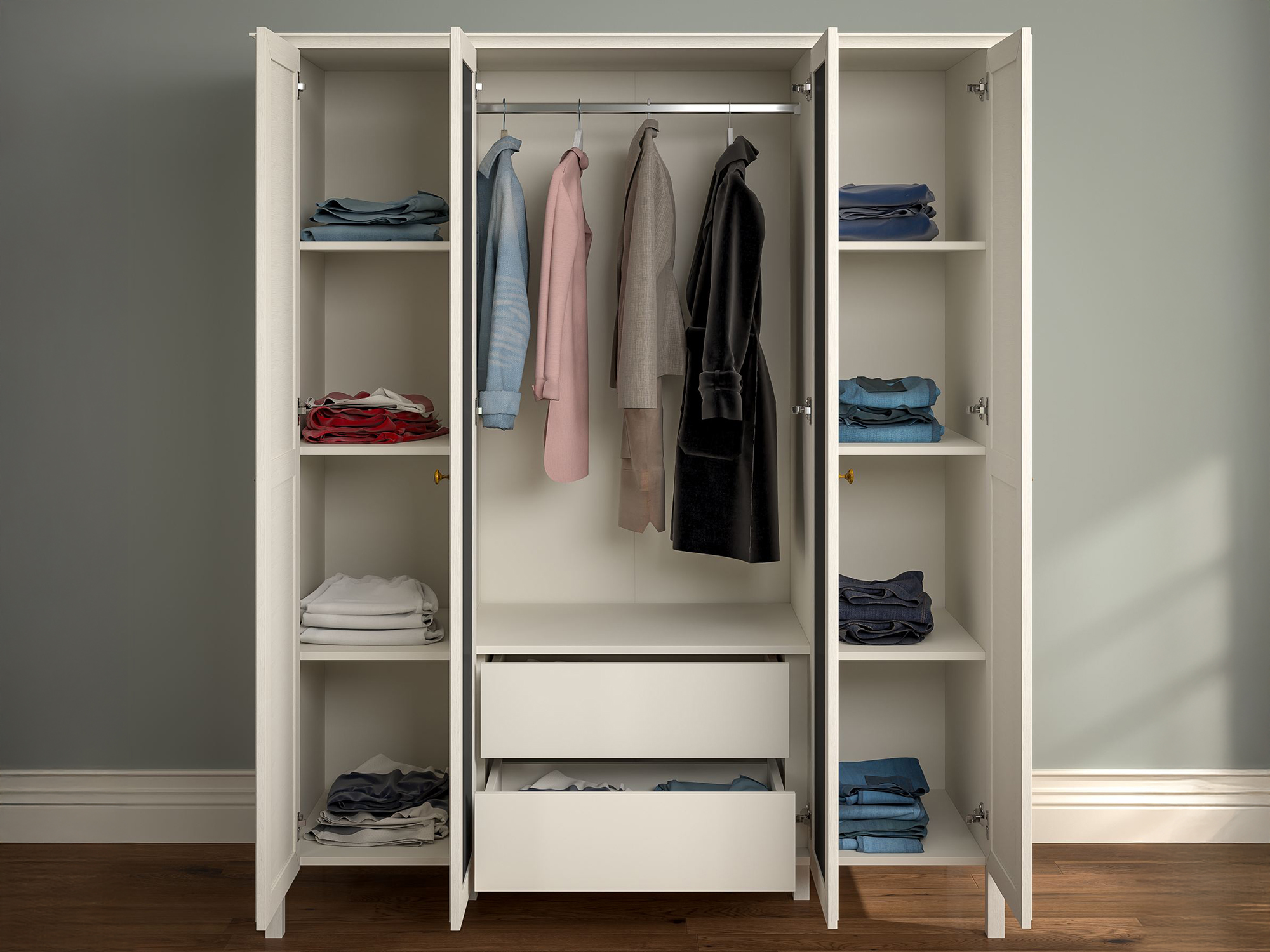 Gardróbszekrény Melvero 111