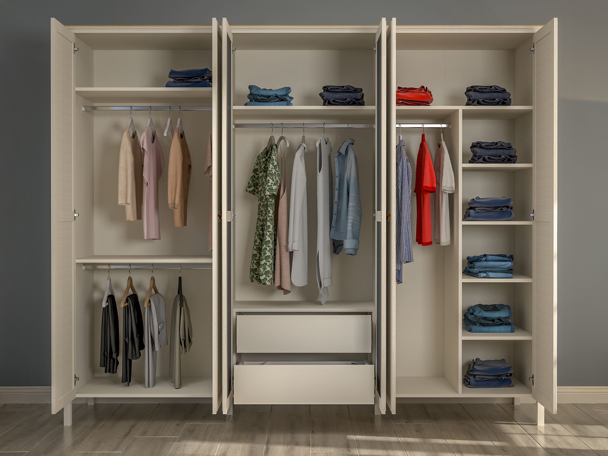 Gardróbszekrény Melvero 113