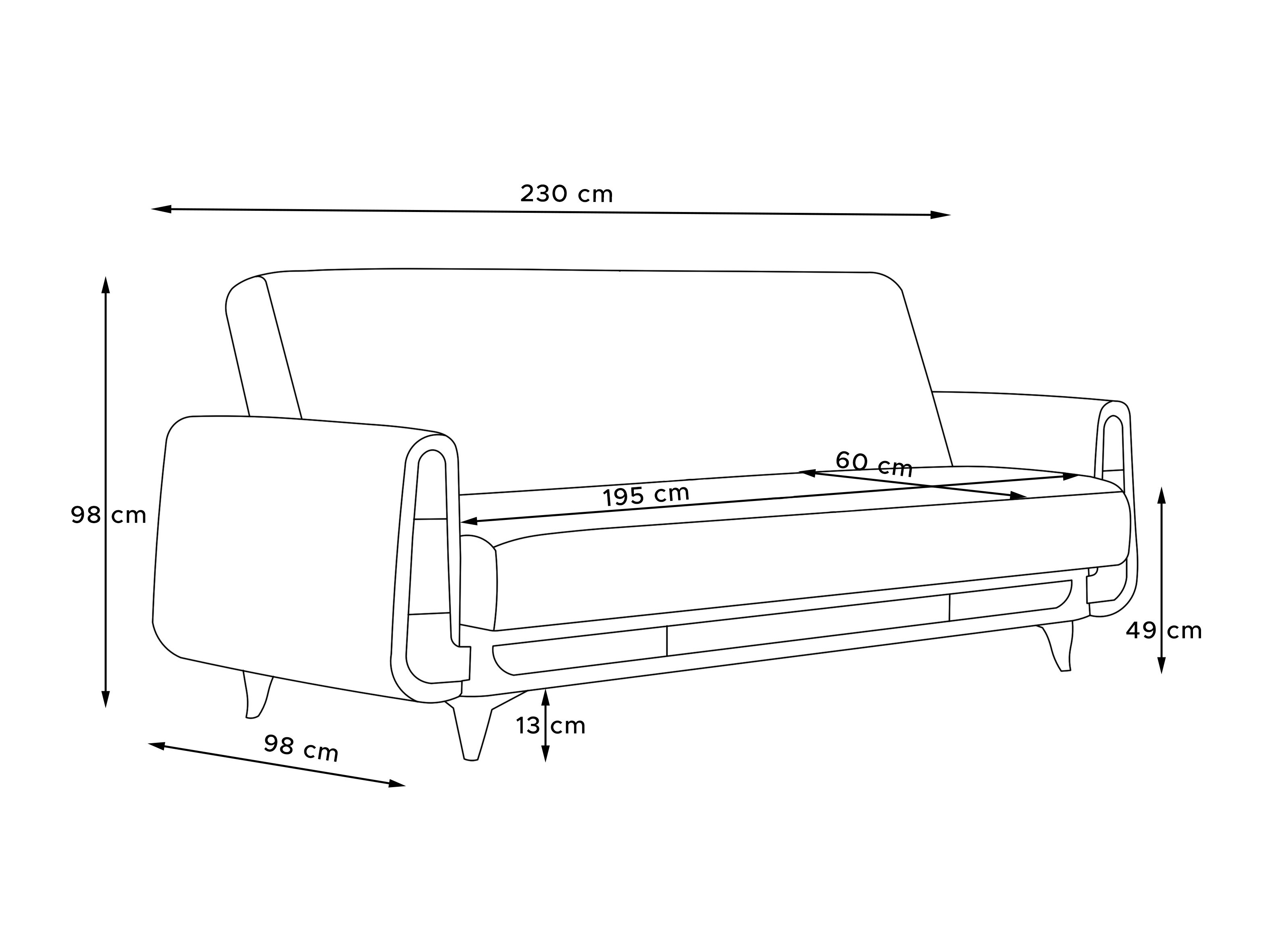 Kanapéágy Temecula 114 (Poso 46)