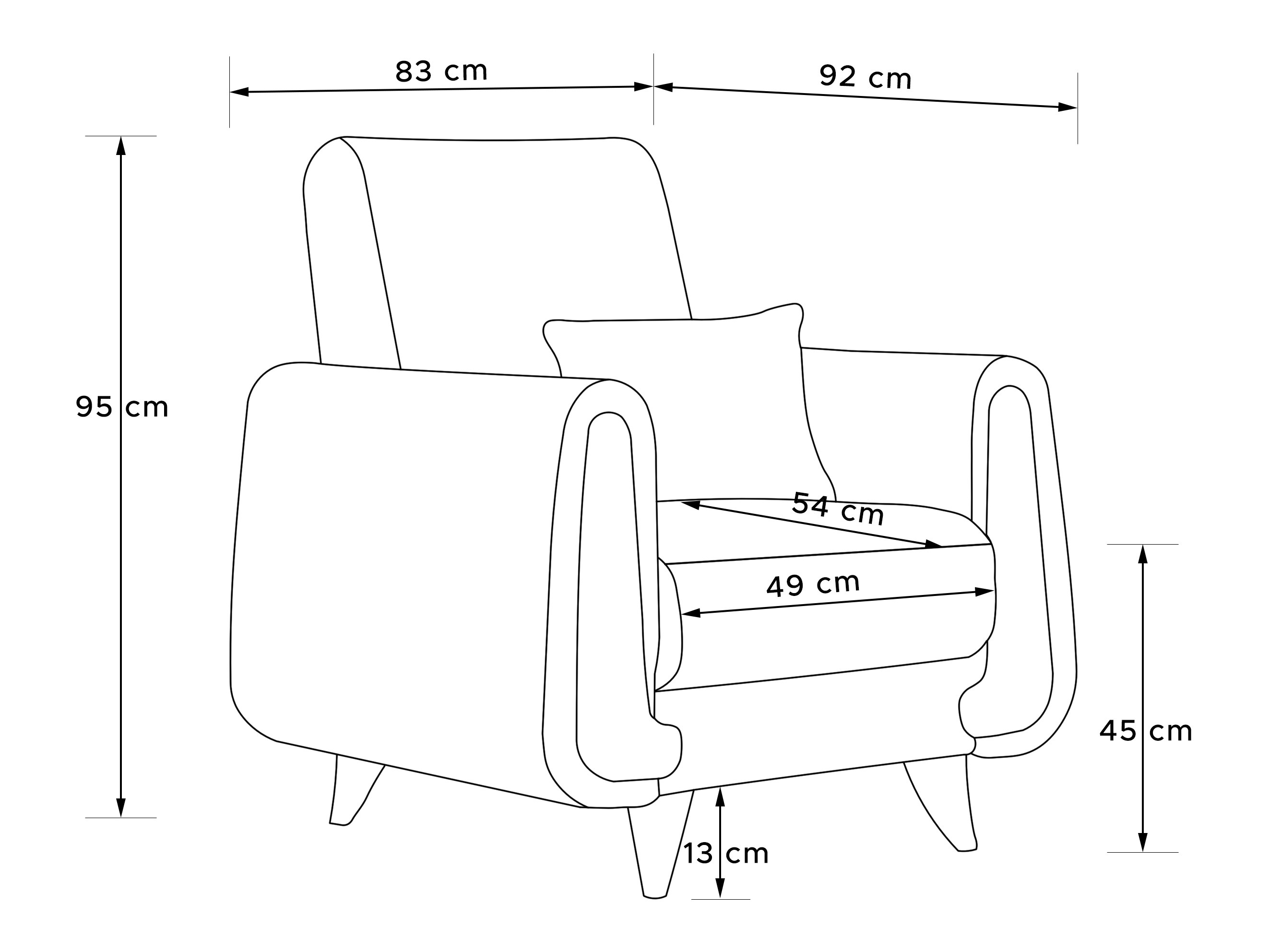 Fotel Temecula 117 (Riviera 97)