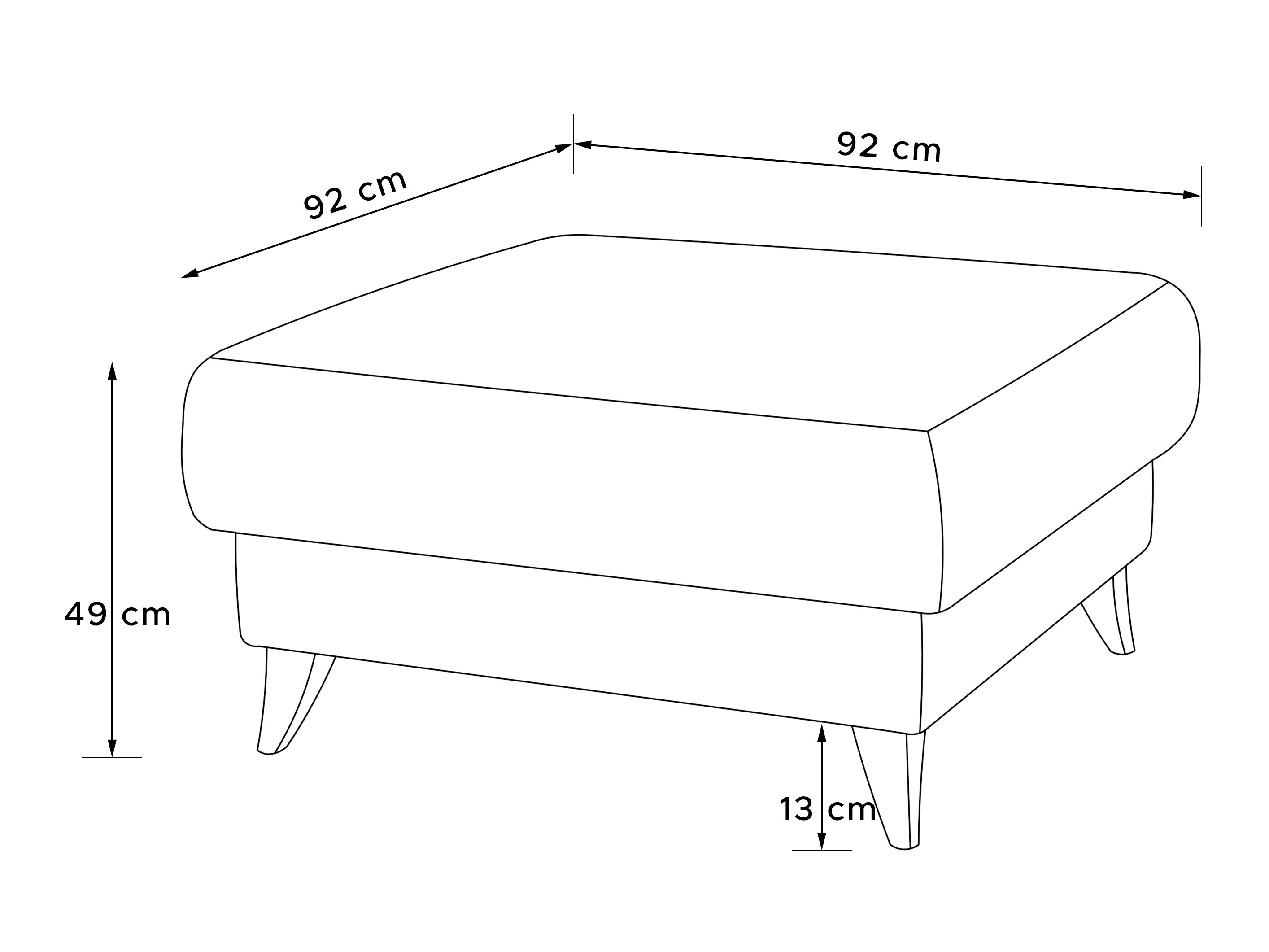 Kárpitozott pad Temecula 116 (Poso 100)
