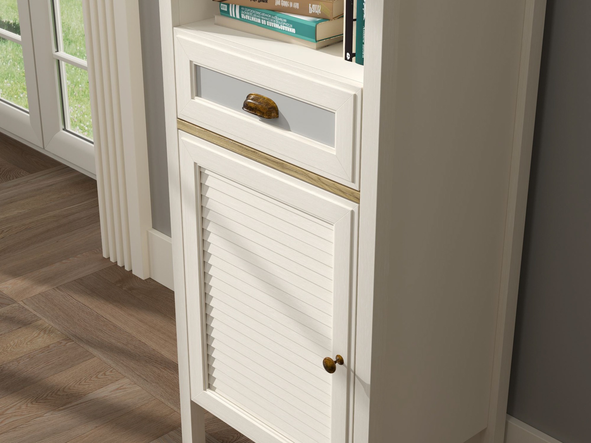 Könyvespolc Melvero 118