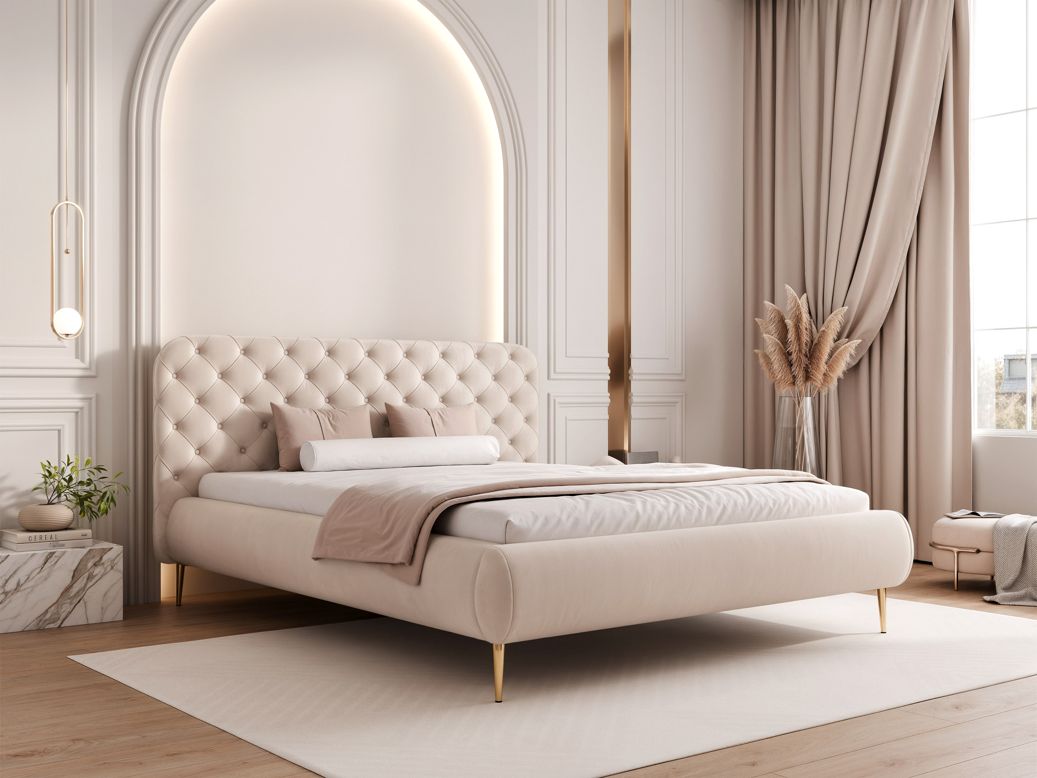 Ágy Hesperia 124 (MATT VELVET 08)