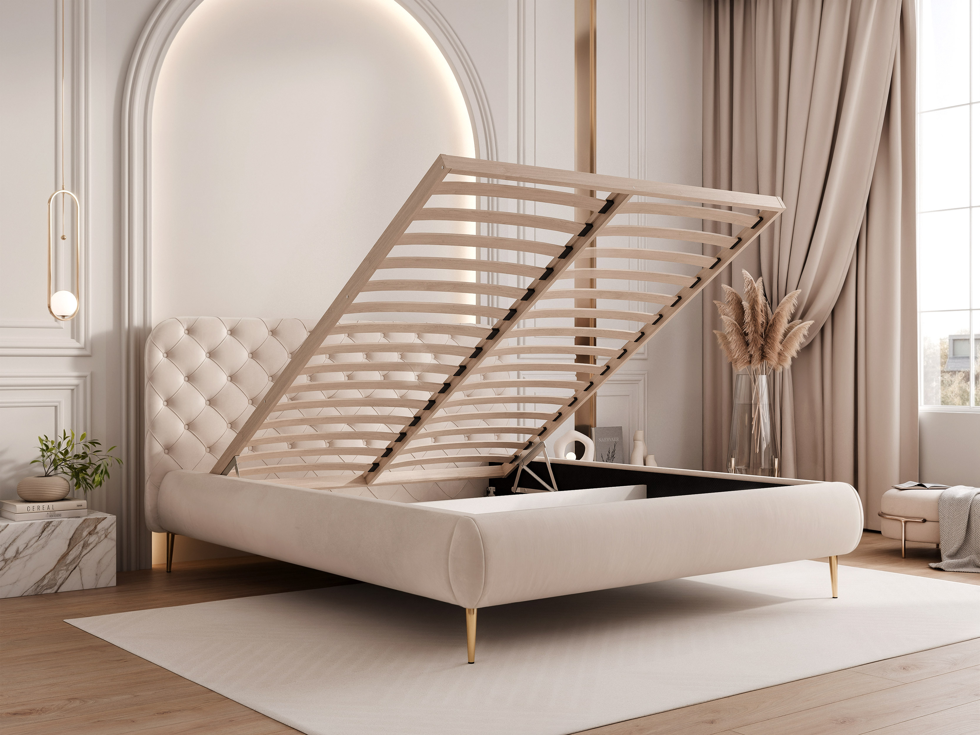 Ágy Hesperia 124 (MATT VELVET 08)