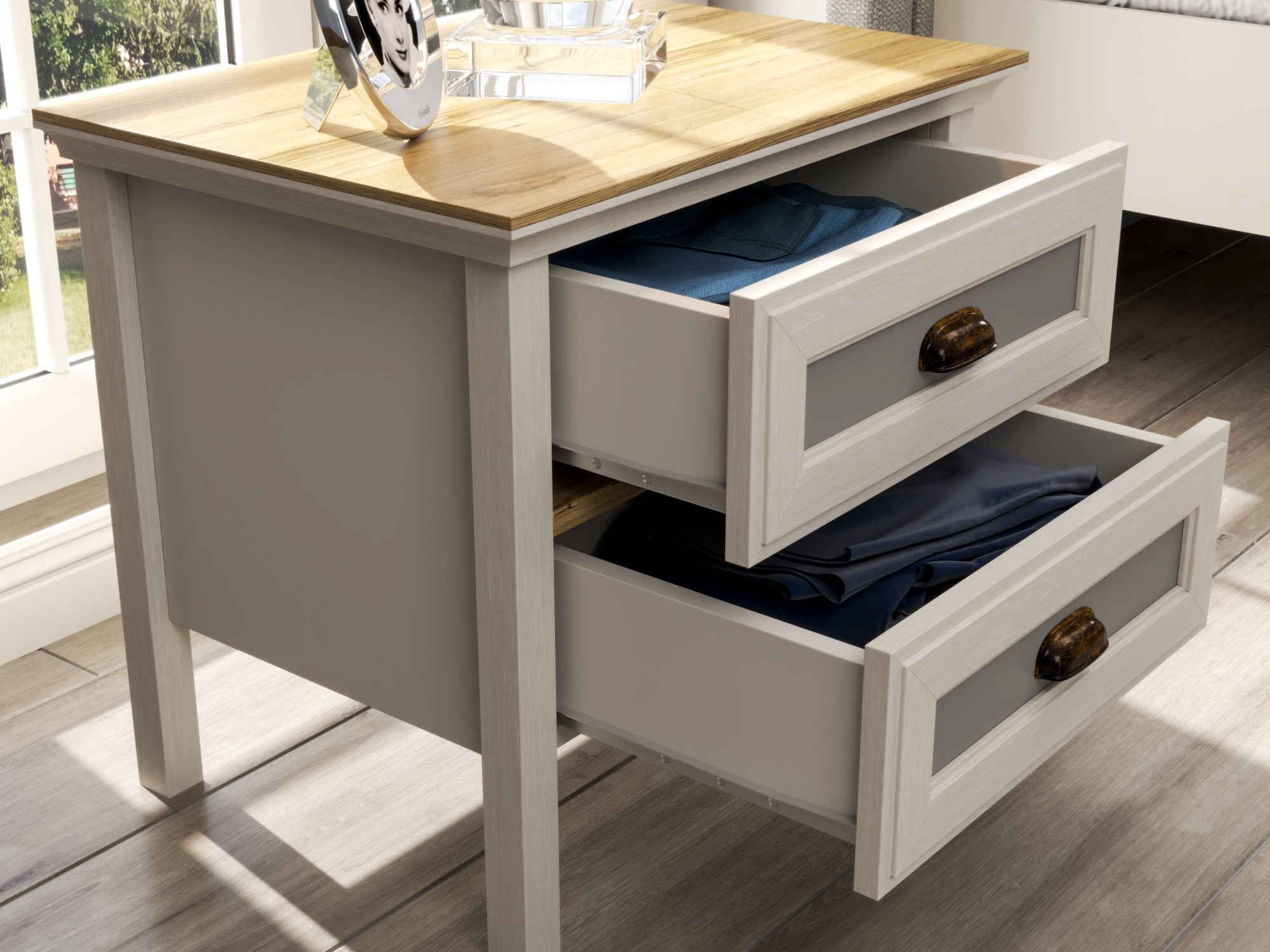 Éjjeliszekrény Melvero 121