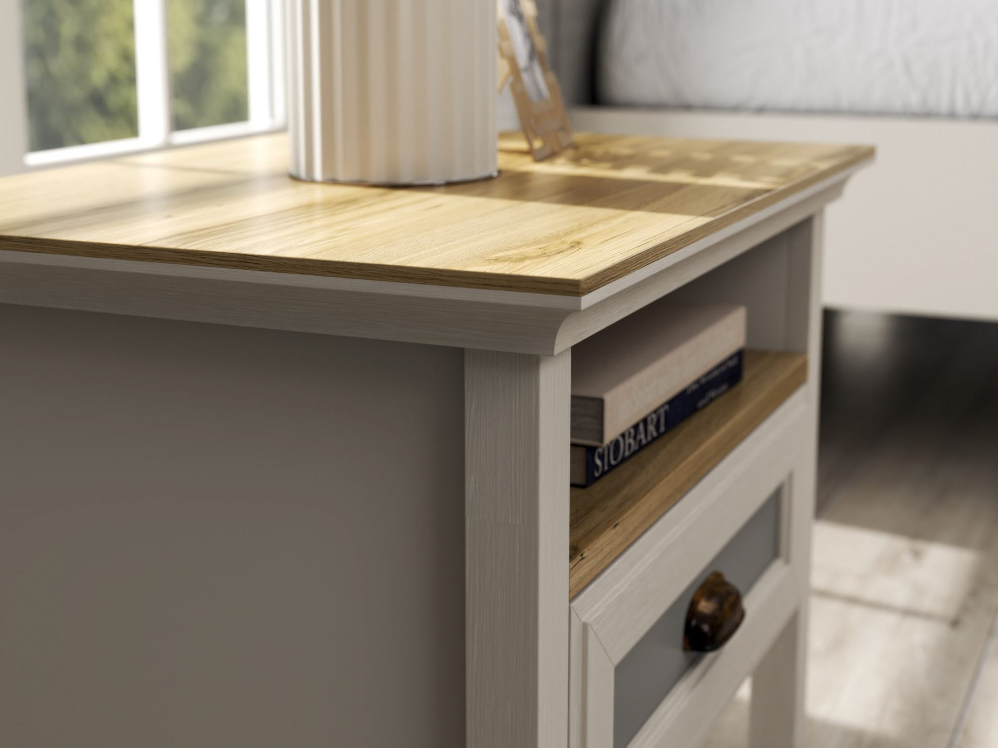 Éjjeliszekrény Melvero 123