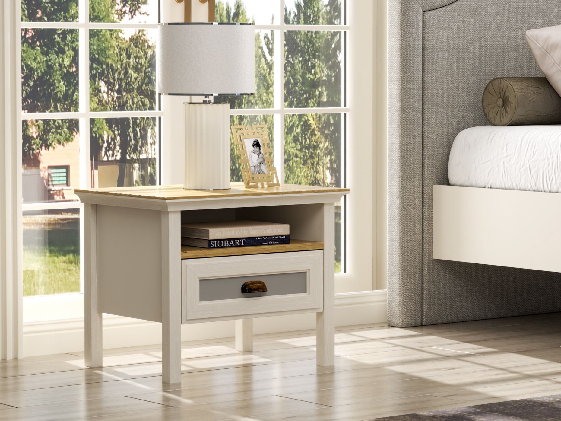 Éjjeliszekrény Melvero 123