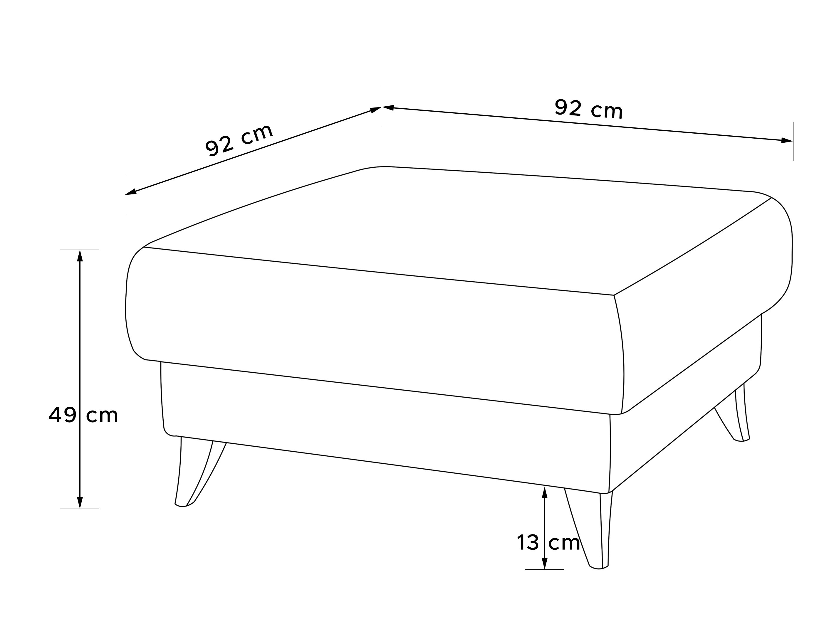 Kárpitozott pad Temecula 120 (Riviera 81)
