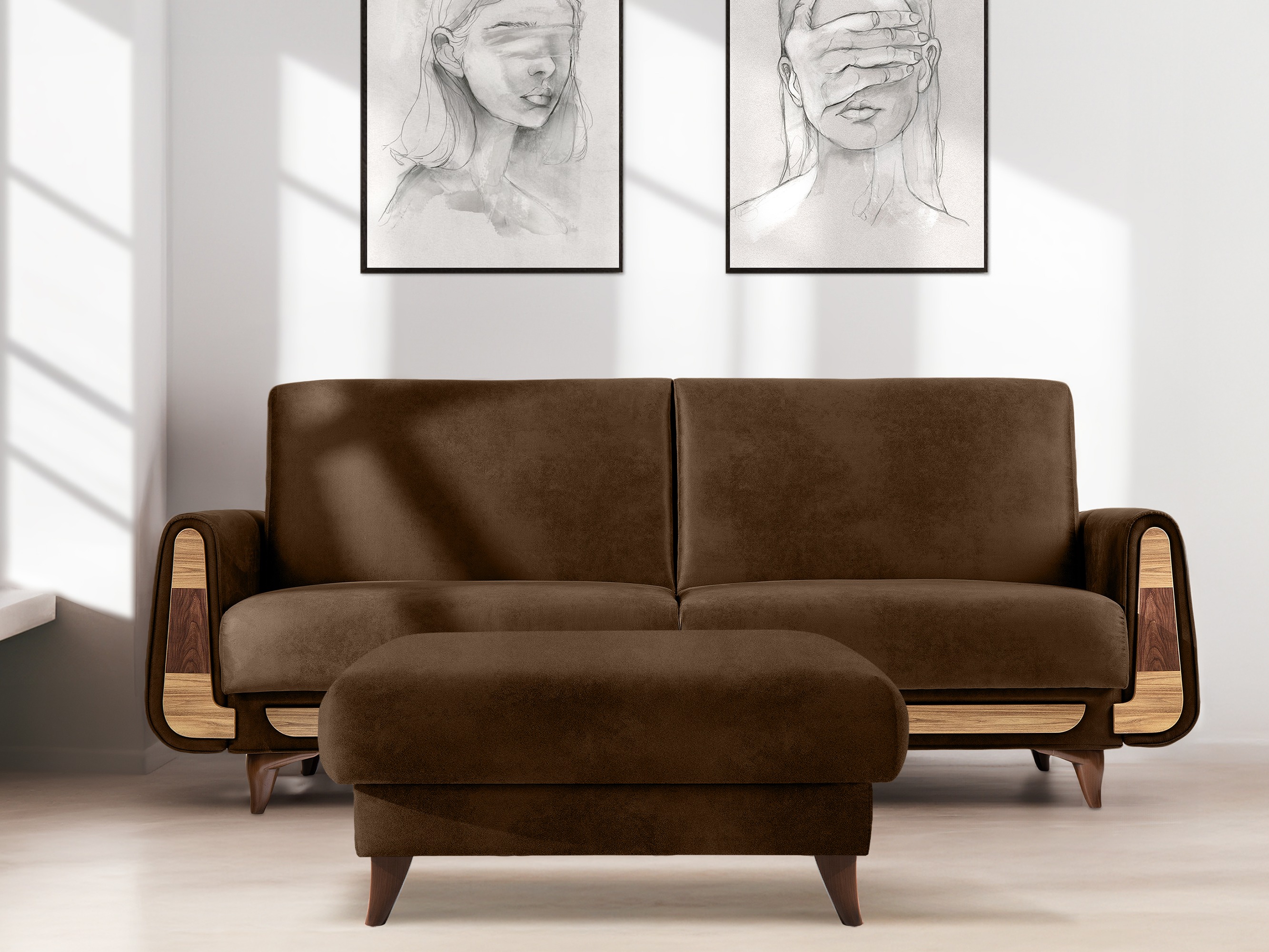 Kárpitozott pad Temecula 122 (Malta 04)