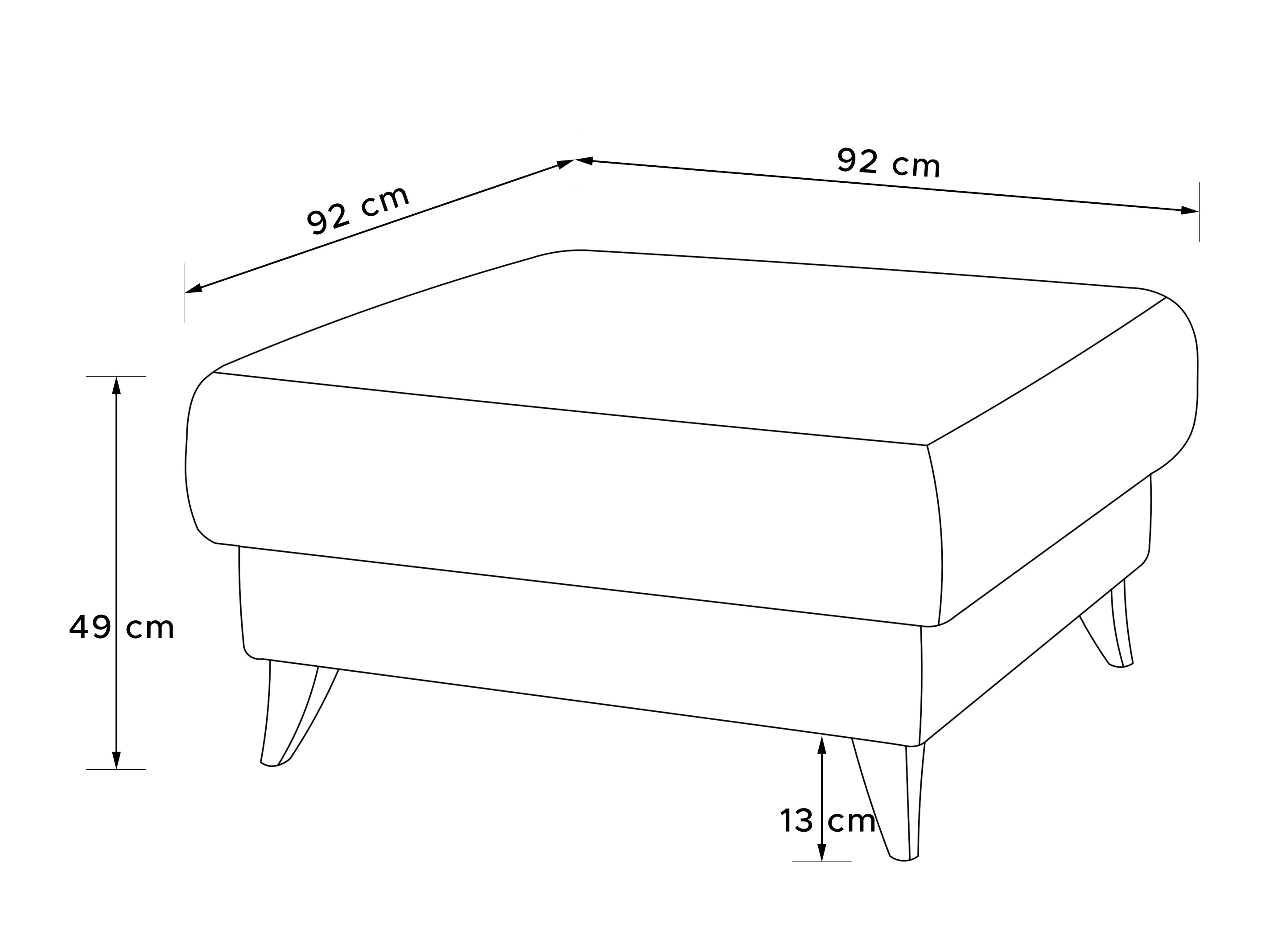 Kárpitozott pad Temecula 122 (Malta 04)