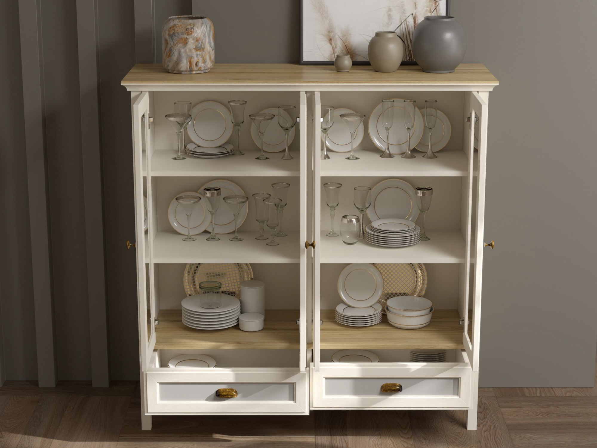 Könyvespolc Melvero 127