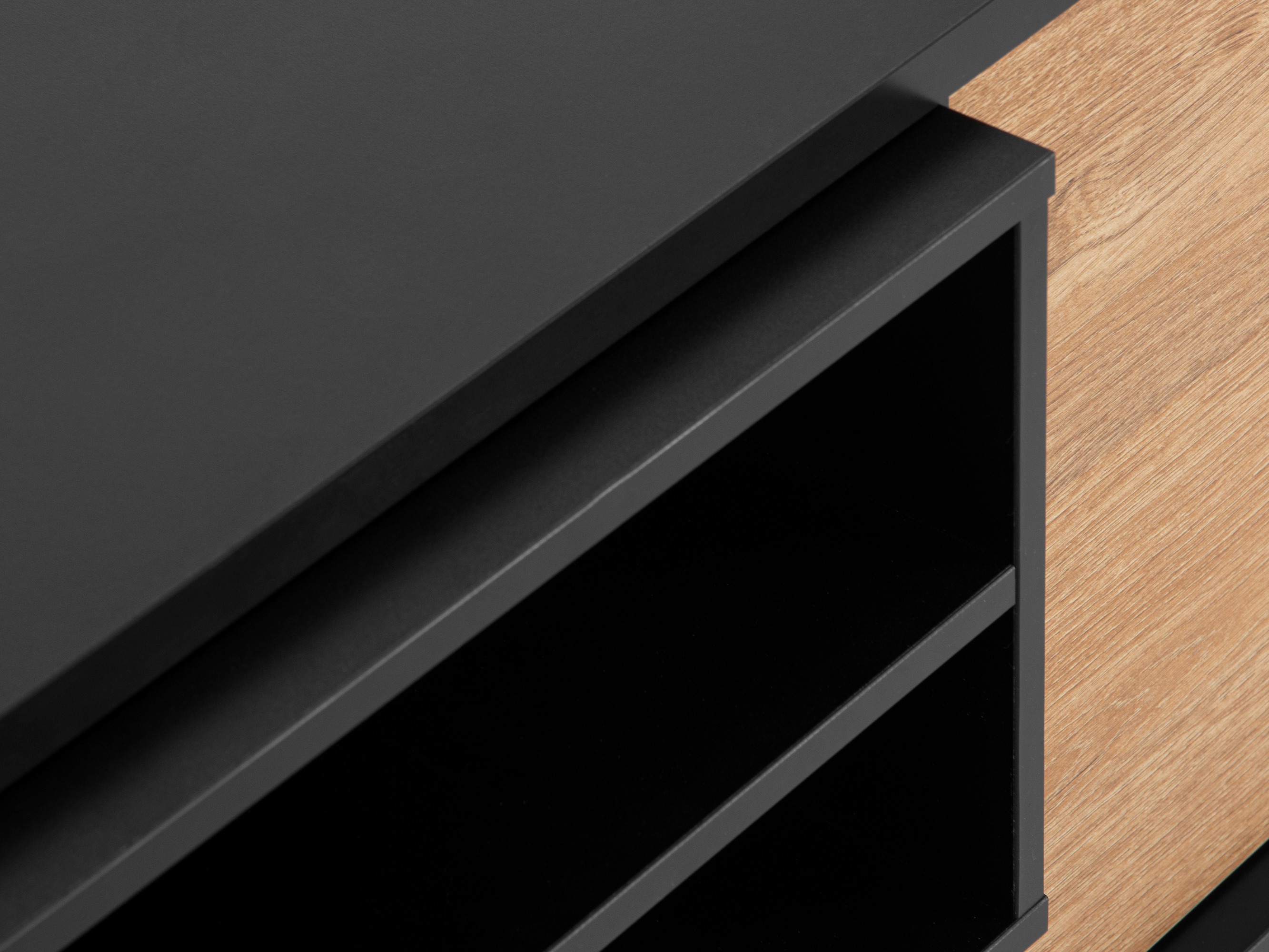 TV-állvány Corevaru 104 (Fekete)