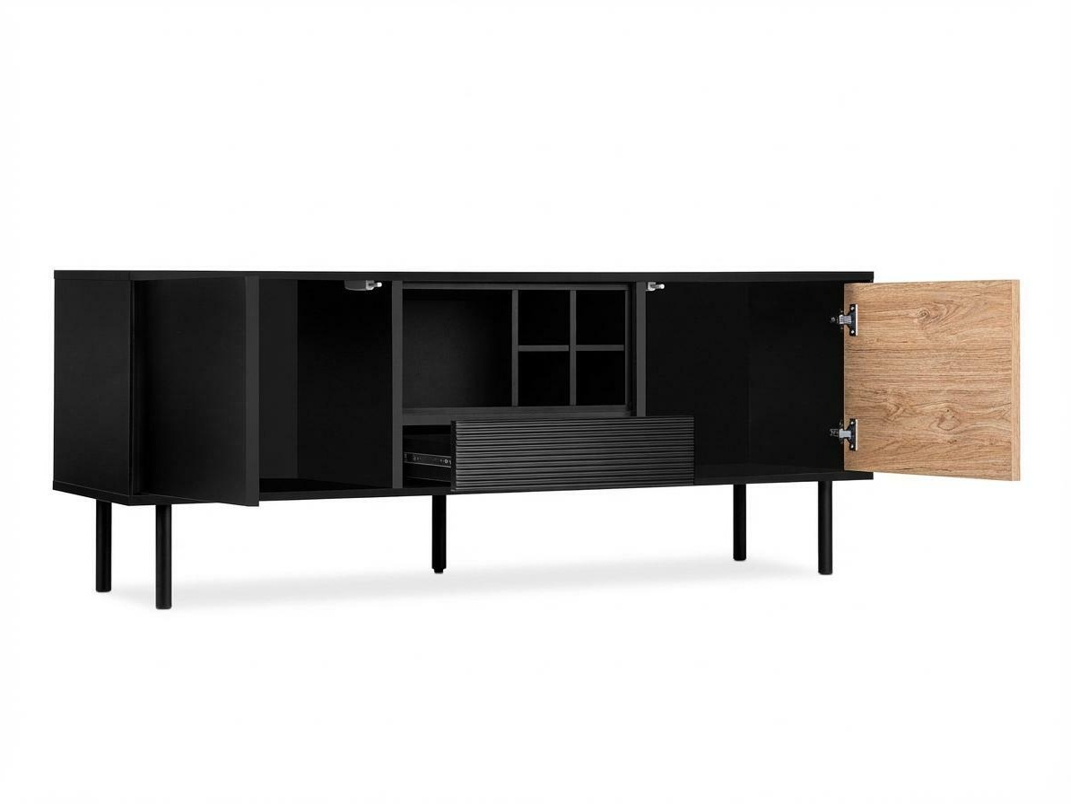 TV-állvány Corevaru 105 (Fekete)