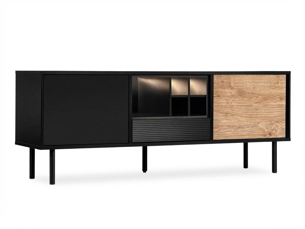 TV-állvány Corevaru 105 (Fekete)