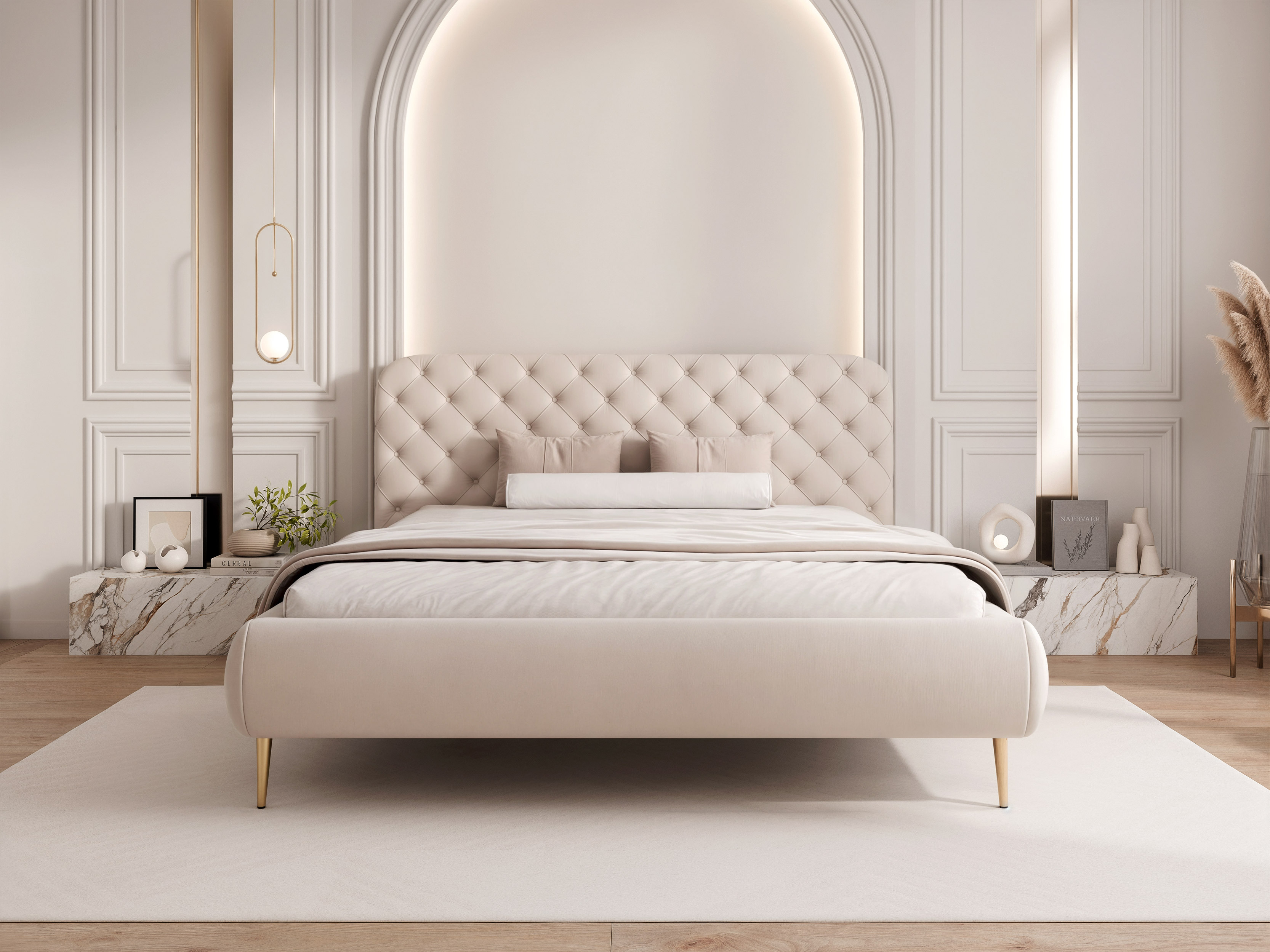 Ágy Hesperia 124 (MATT VELVET 08)